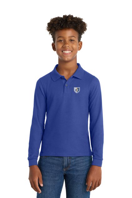 Youth Traditional Polo Long Sleeve