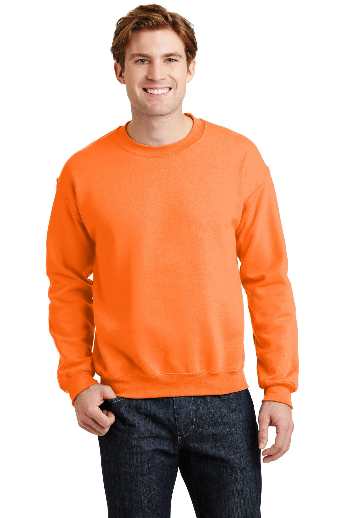 Sweatshirts/Fleece S. Orange Gildan