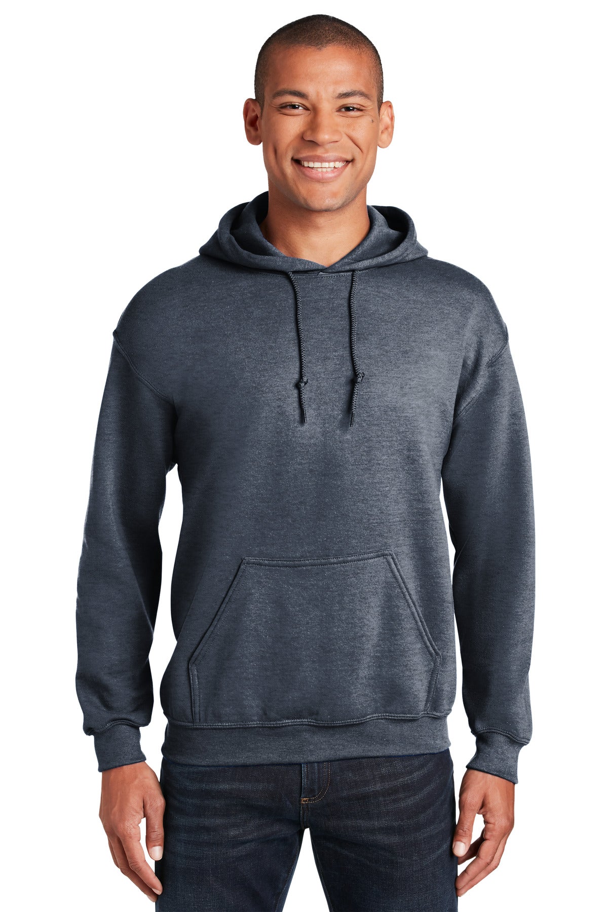 Sweatshirts/Fleece Heather Sport Dark Navy Gildan