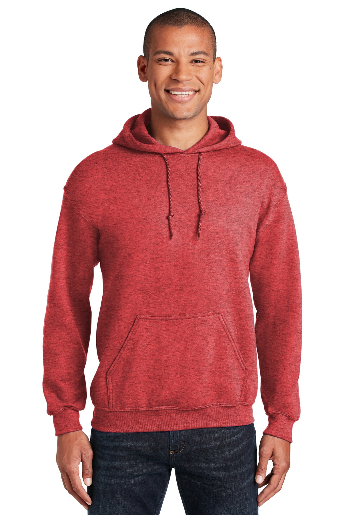 Sweatshirts/Fleece Heather Sport Scarlet Gildan