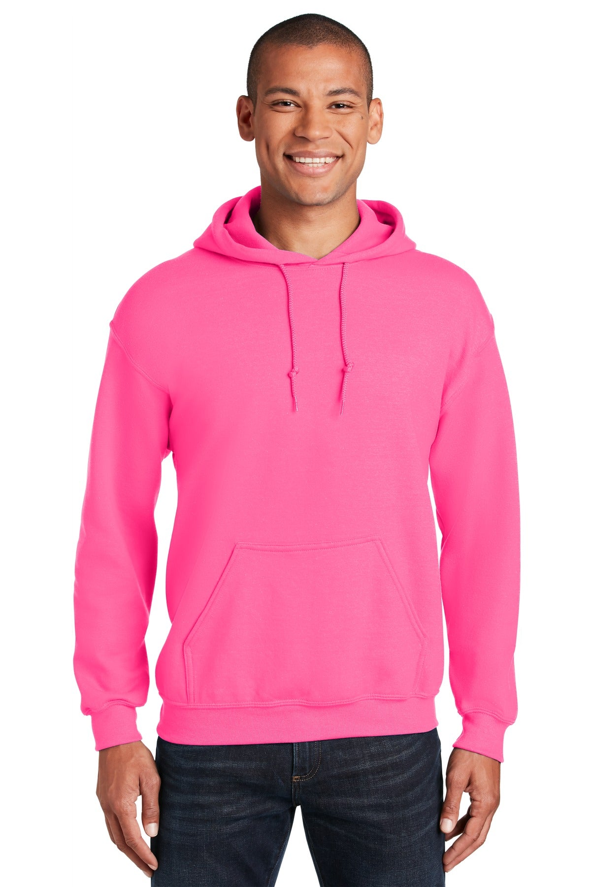 Sweatshirts/Fleece Safety Pink Gildan