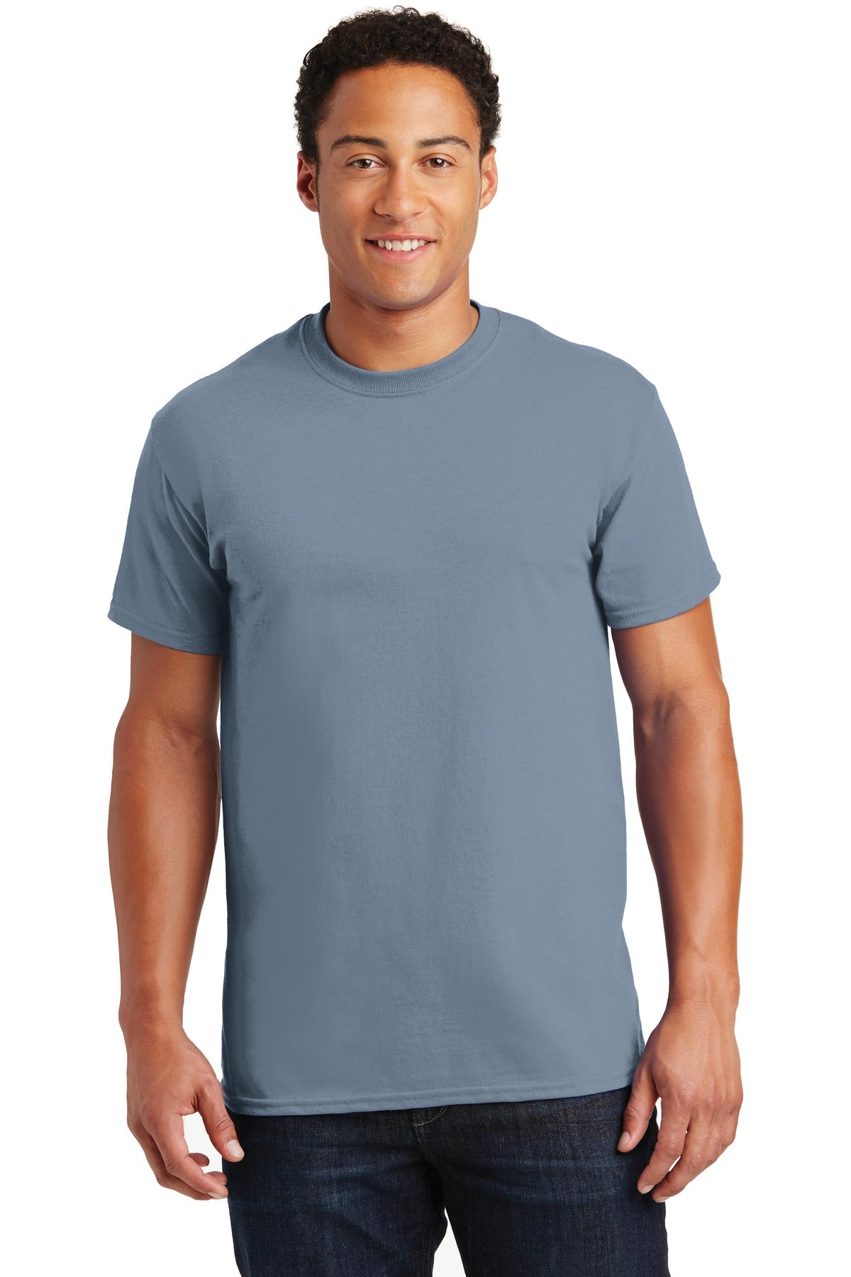 T-Shirts Stone Blue Gildan
