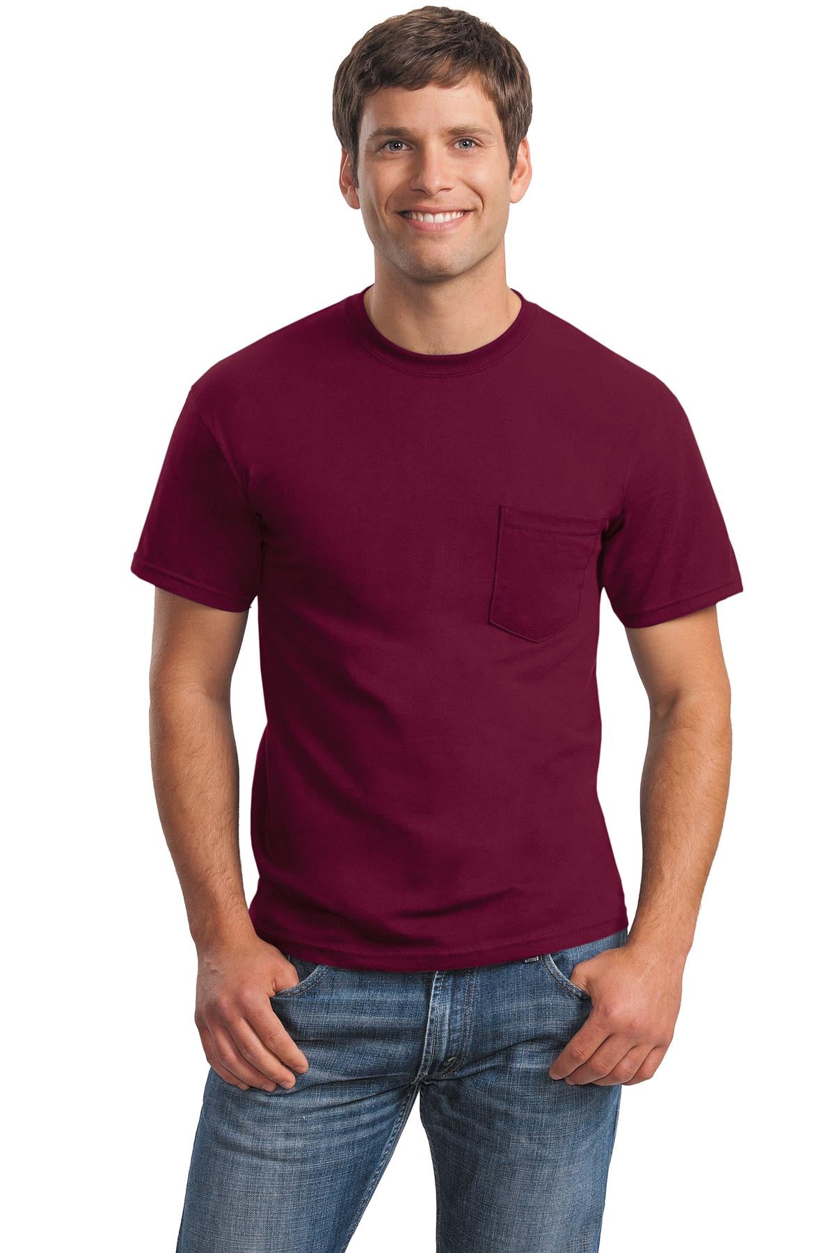 T-Shirts Maroon Gildan