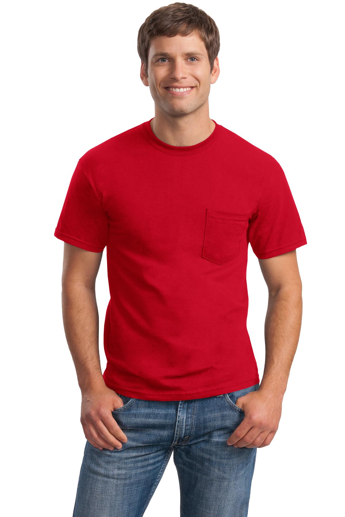 T-Shirts Red Gildan