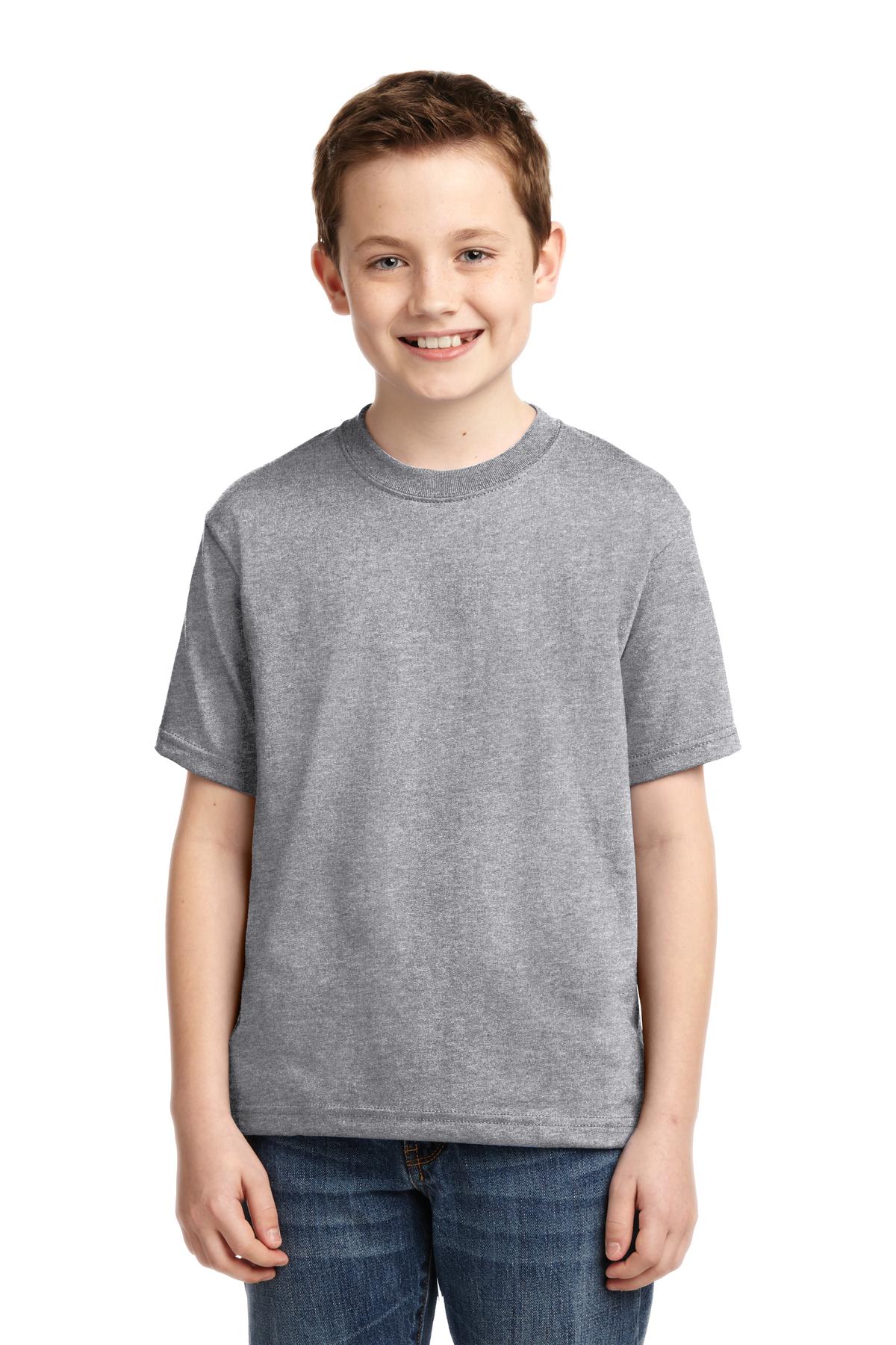 T-Shirts Athletic Heather Jerzees
