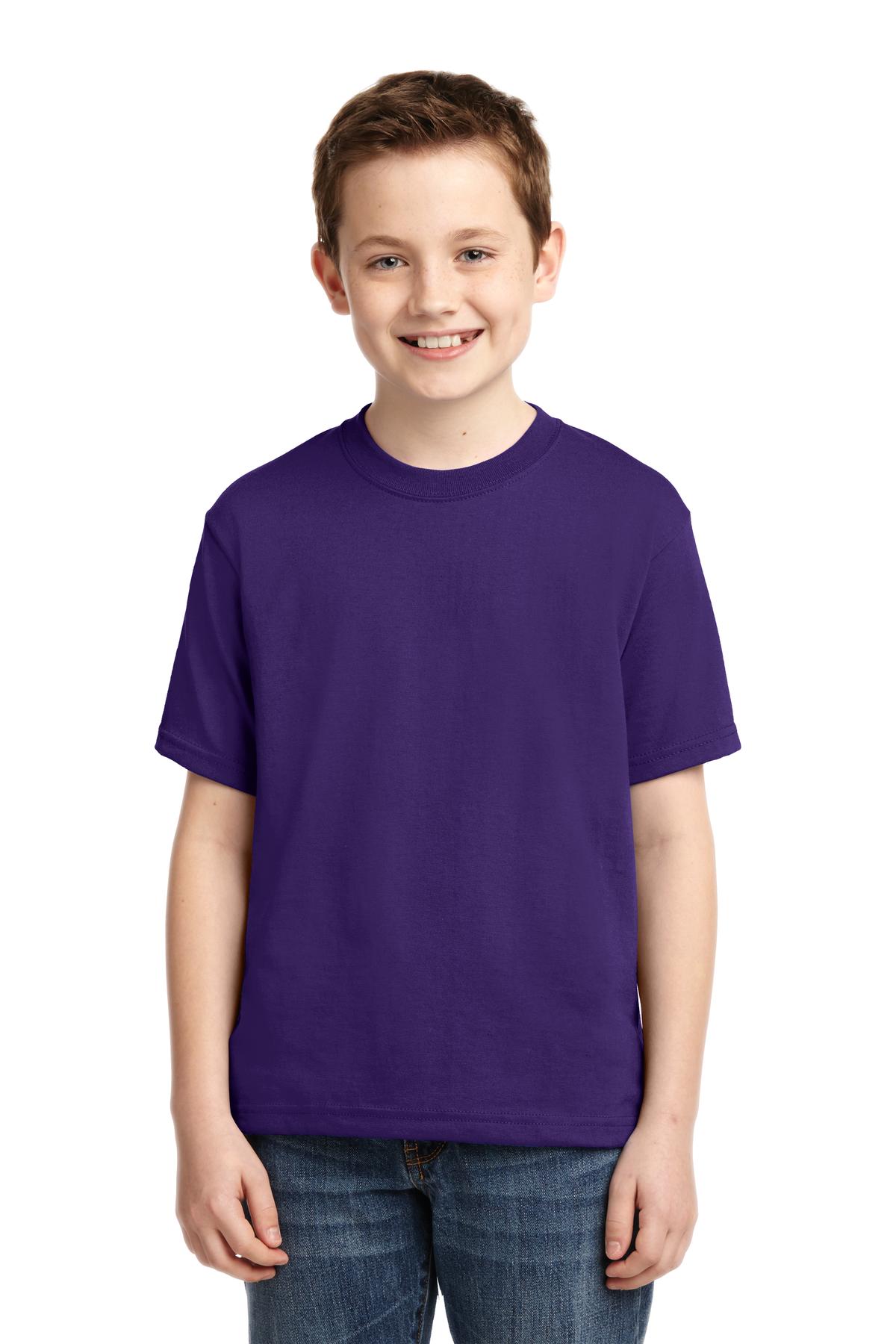 T-Shirts Deep Purple Jerzees