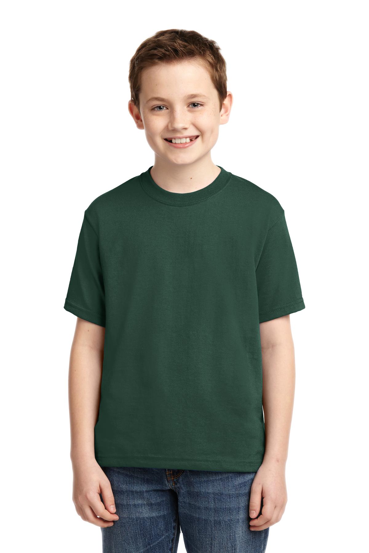 T-Shirts Forest Green Jerzees
