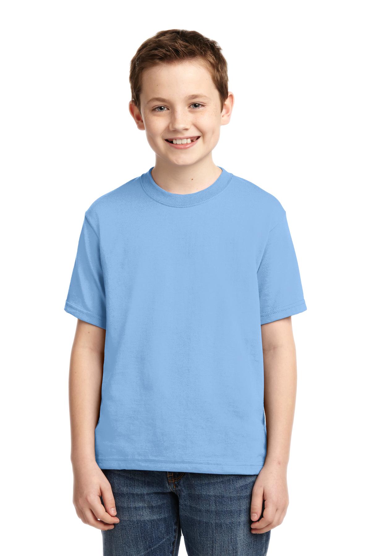 T-Shirts Light Blue Jerzees