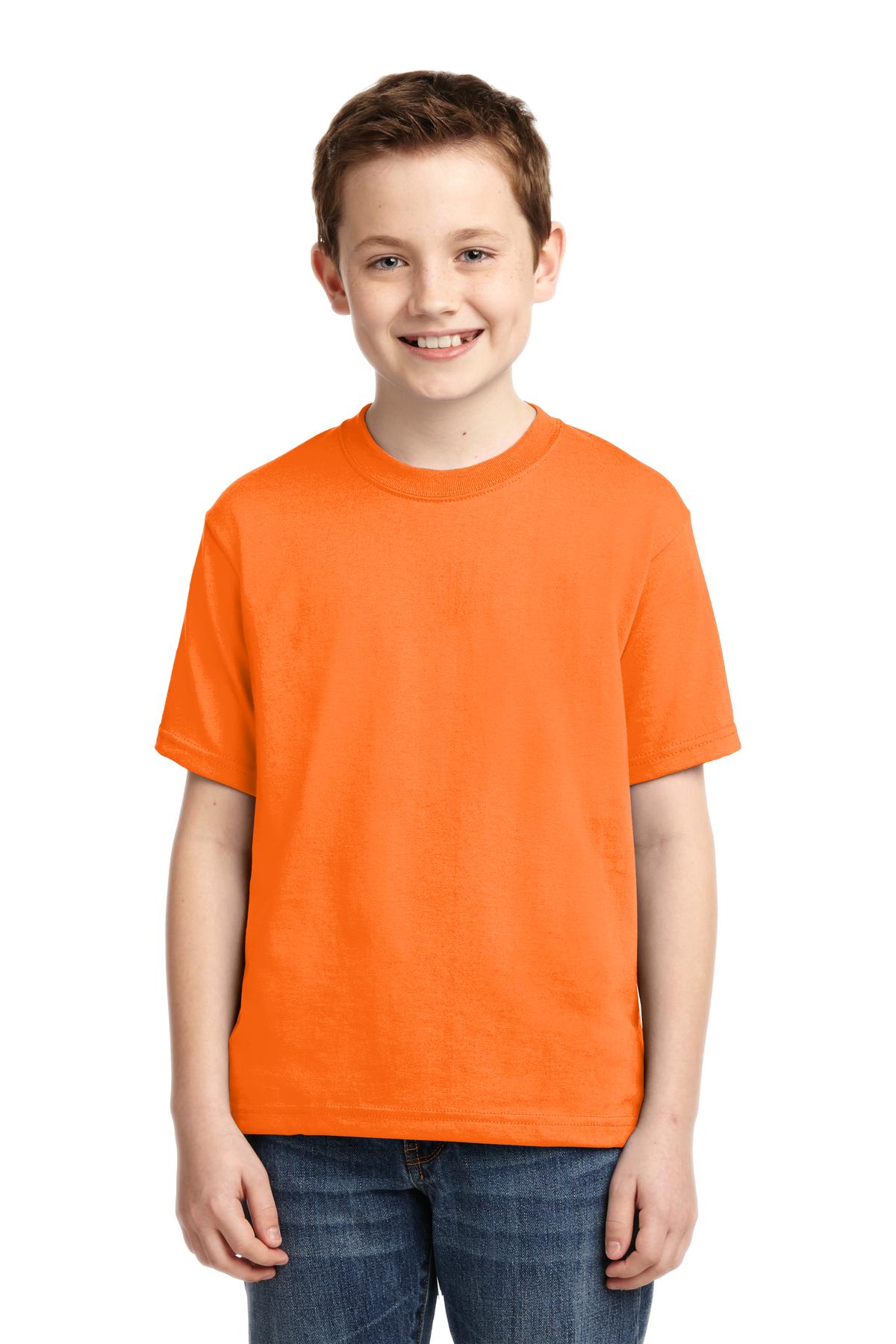 T-Shirts Safety Orange Jerzees