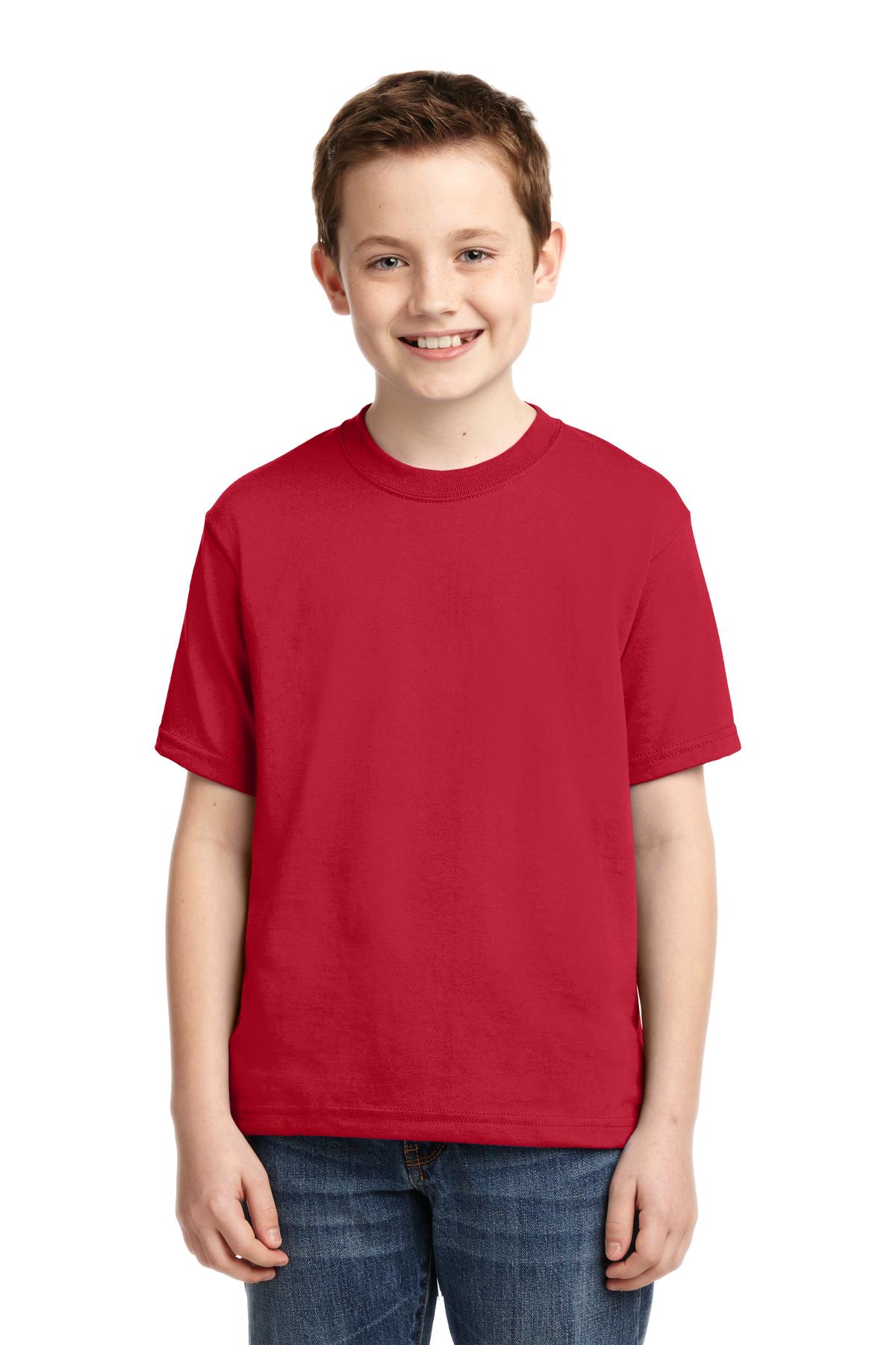 T-Shirts True Red Jerzees