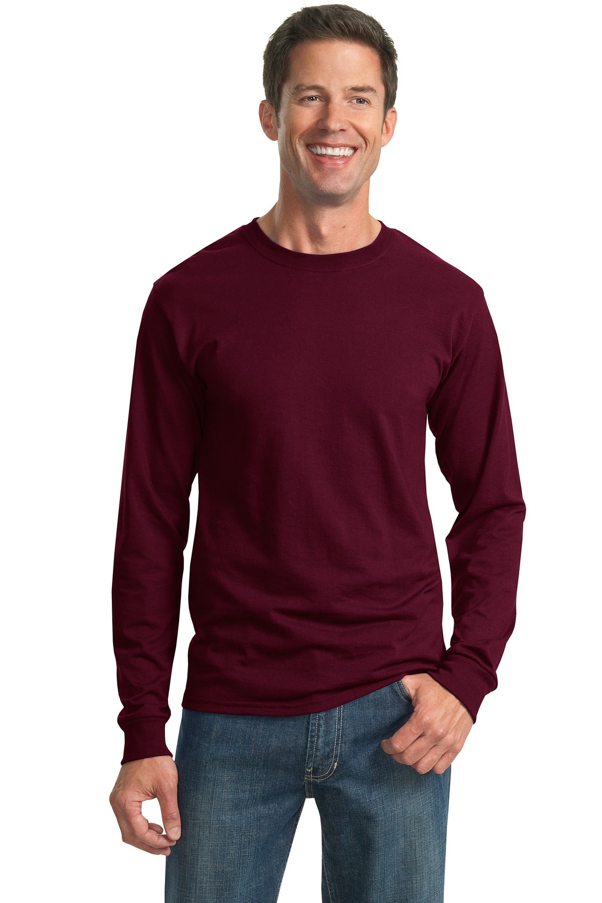 T-Shirts Maroon Jerzees