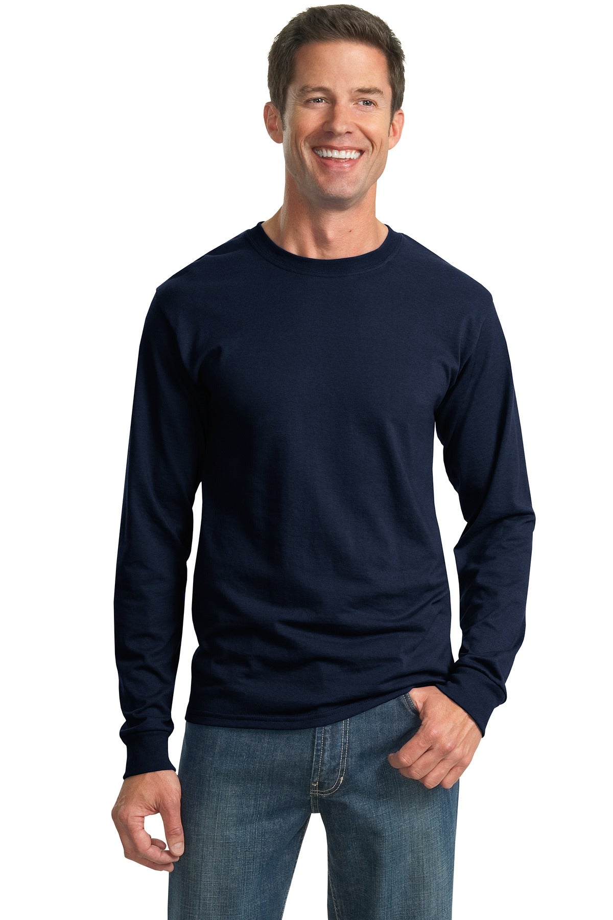 T-Shirts Navy Jerzees