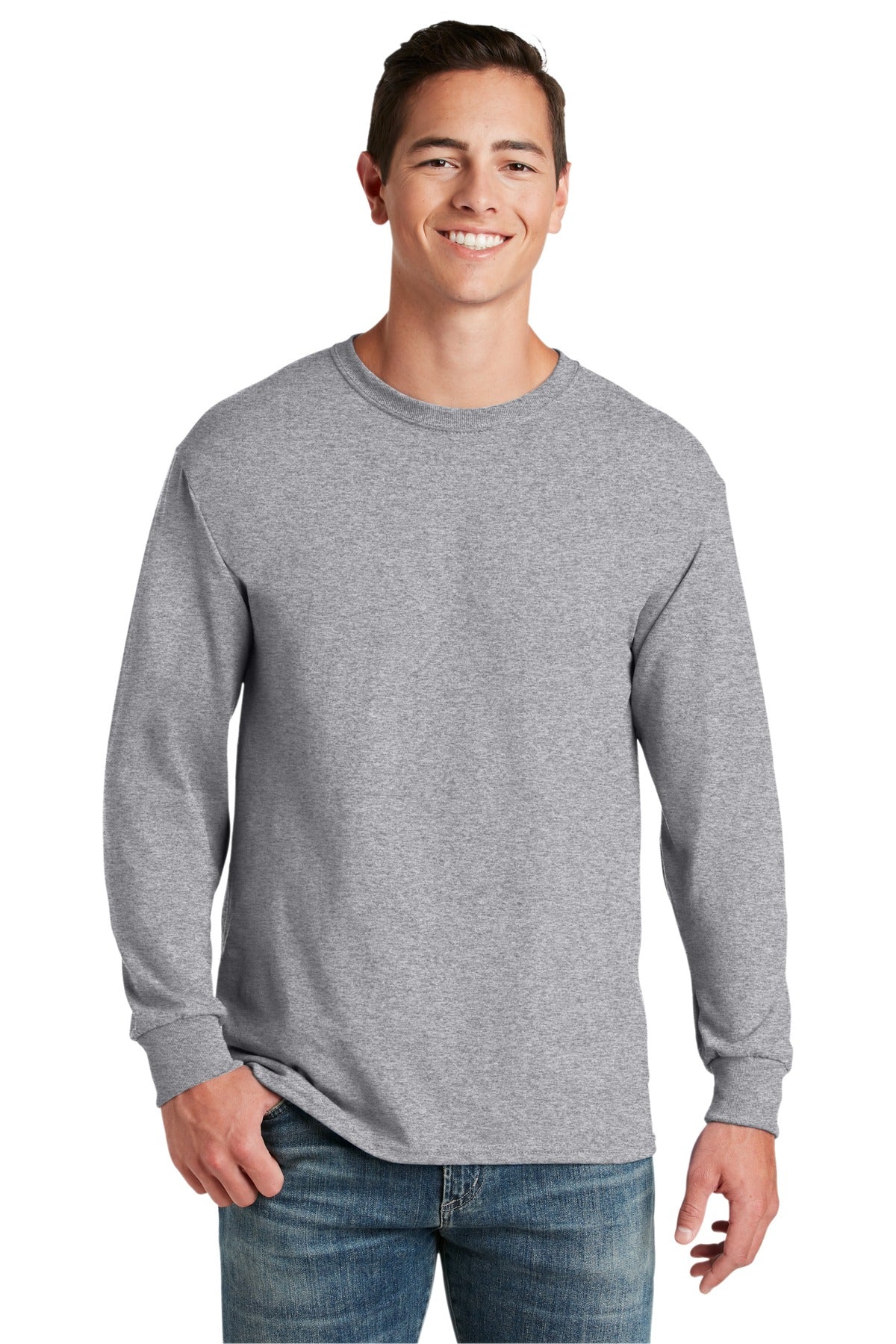 T-Shirts Athletic Heather Jerzees