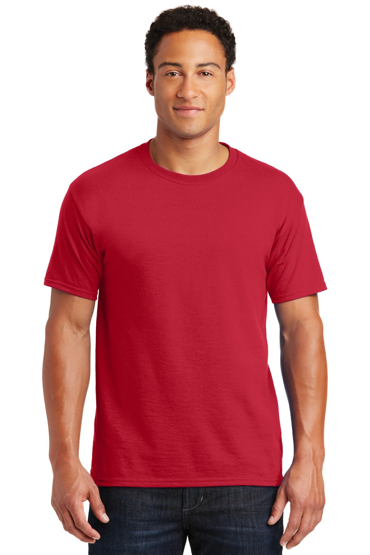 T-Shirts True Red Jerzees