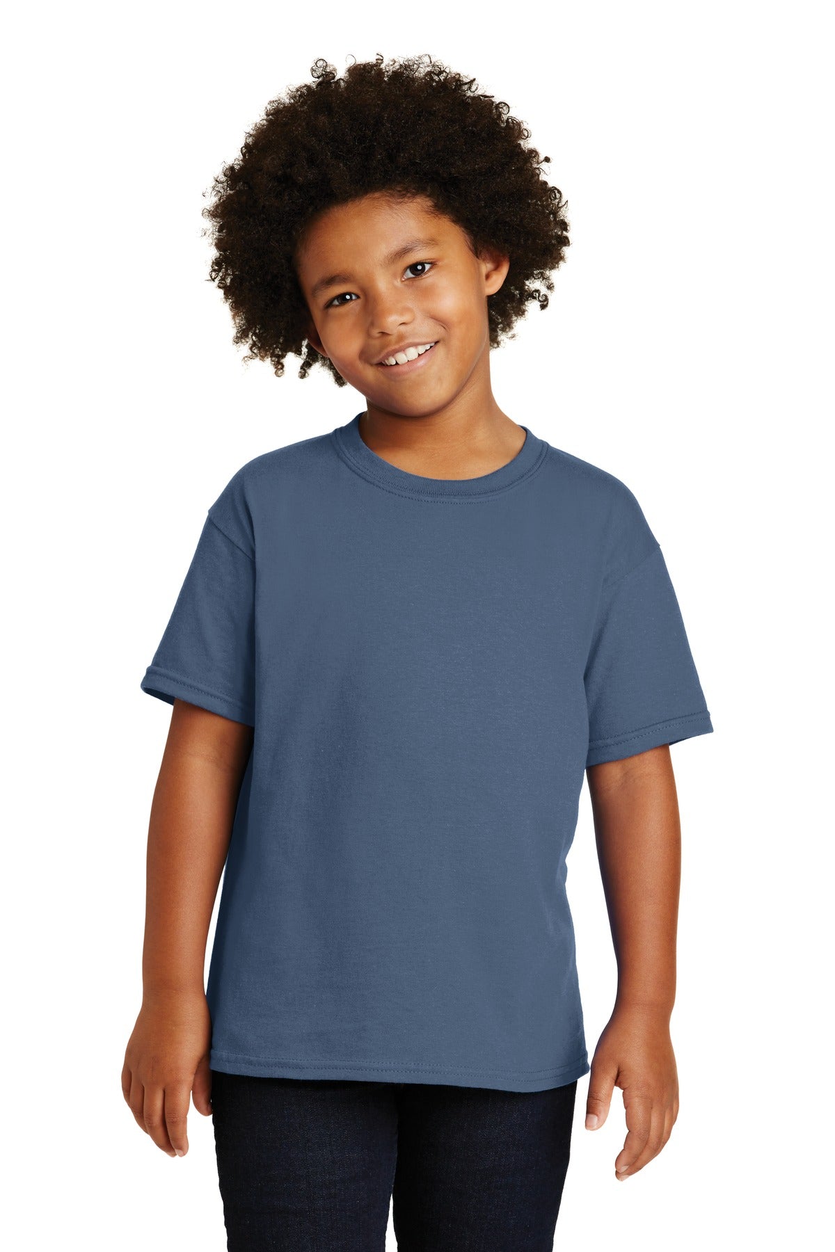 T-Shirts Indigo Blue Gildan