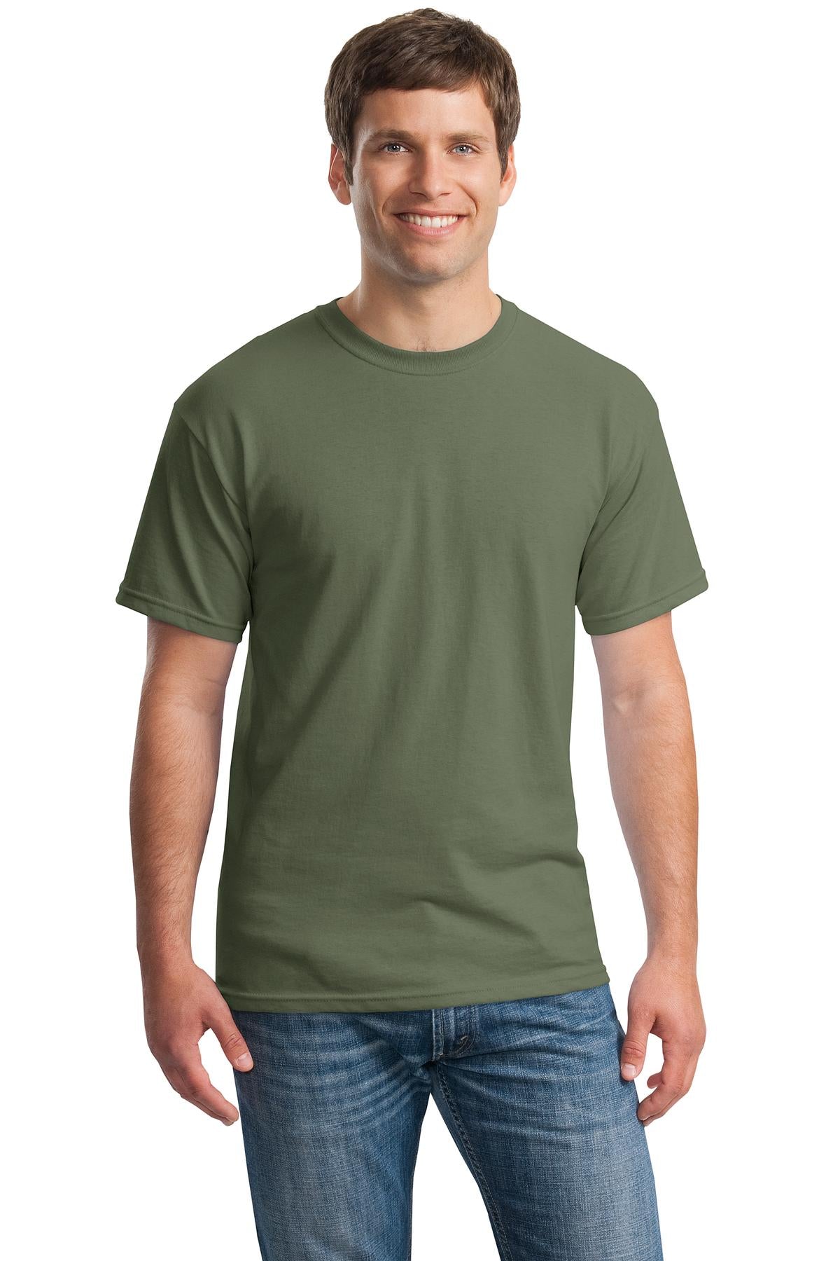 T-Shirts Military Green Gildan