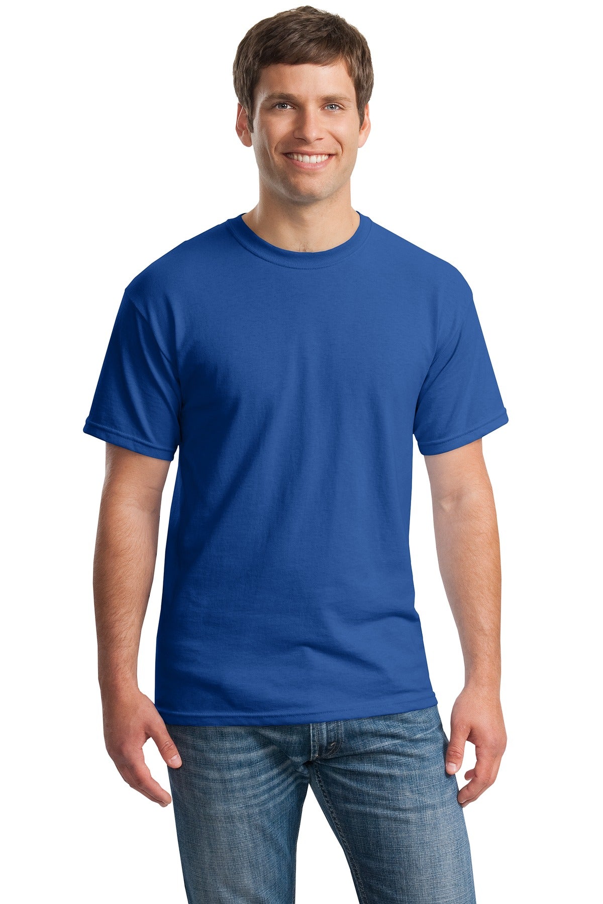 T-Shirts Neon Blue Gildan