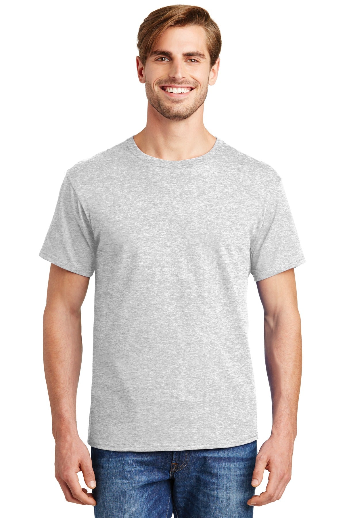 T-Shirts Ash Hanes