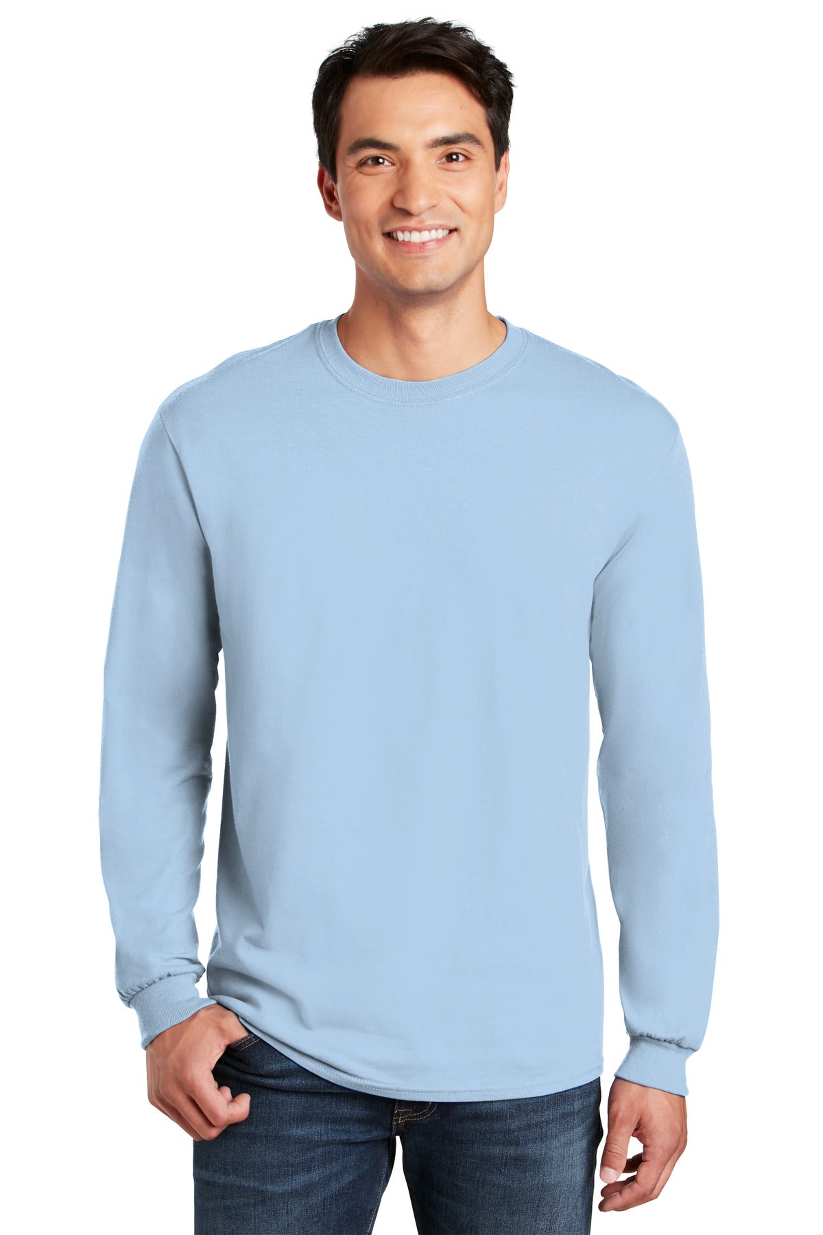T-Shirts Light Blue Gildan