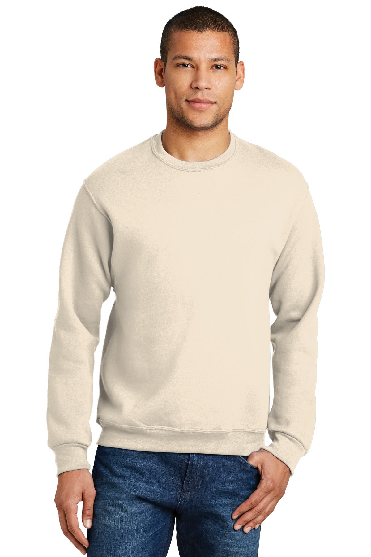 Sweatshirts/Fleece Sweet Cream Heather Jerzees
