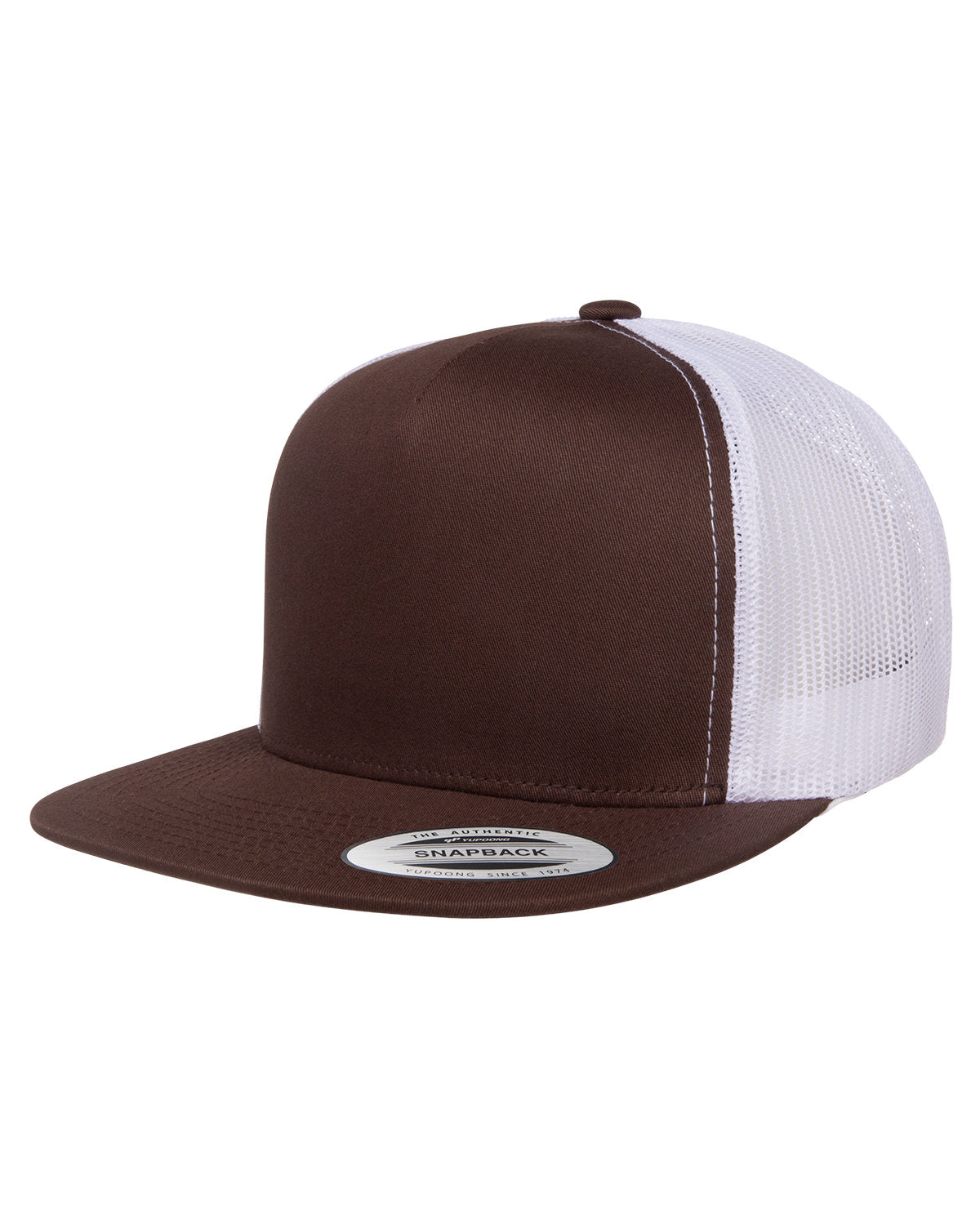 Headwear BROWN/ WHITE OS Yupoong