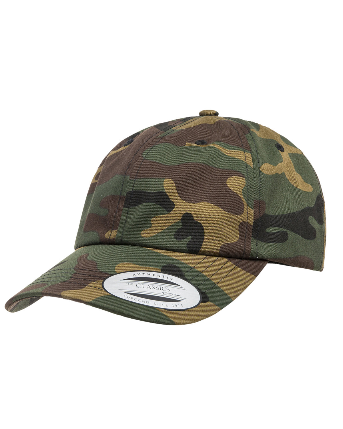 Headwear GREEN CAMO OS Yupoong