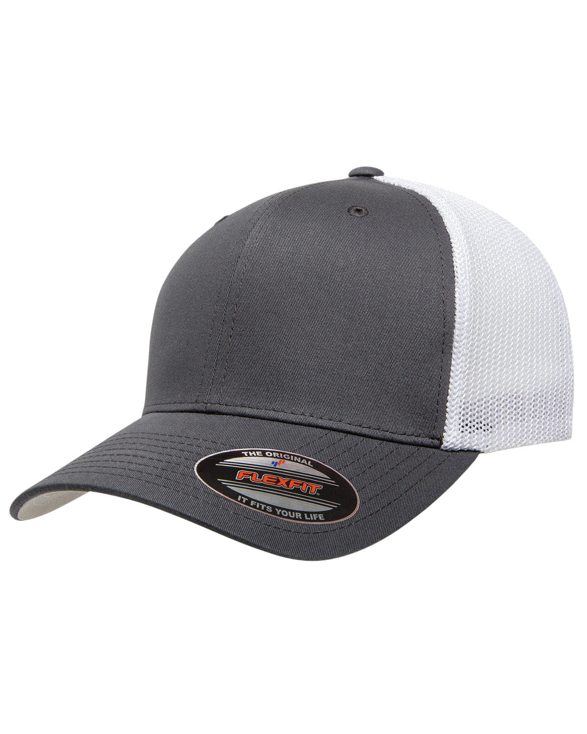 Headwear CHARCOAL/ WHITE OS Flexfit