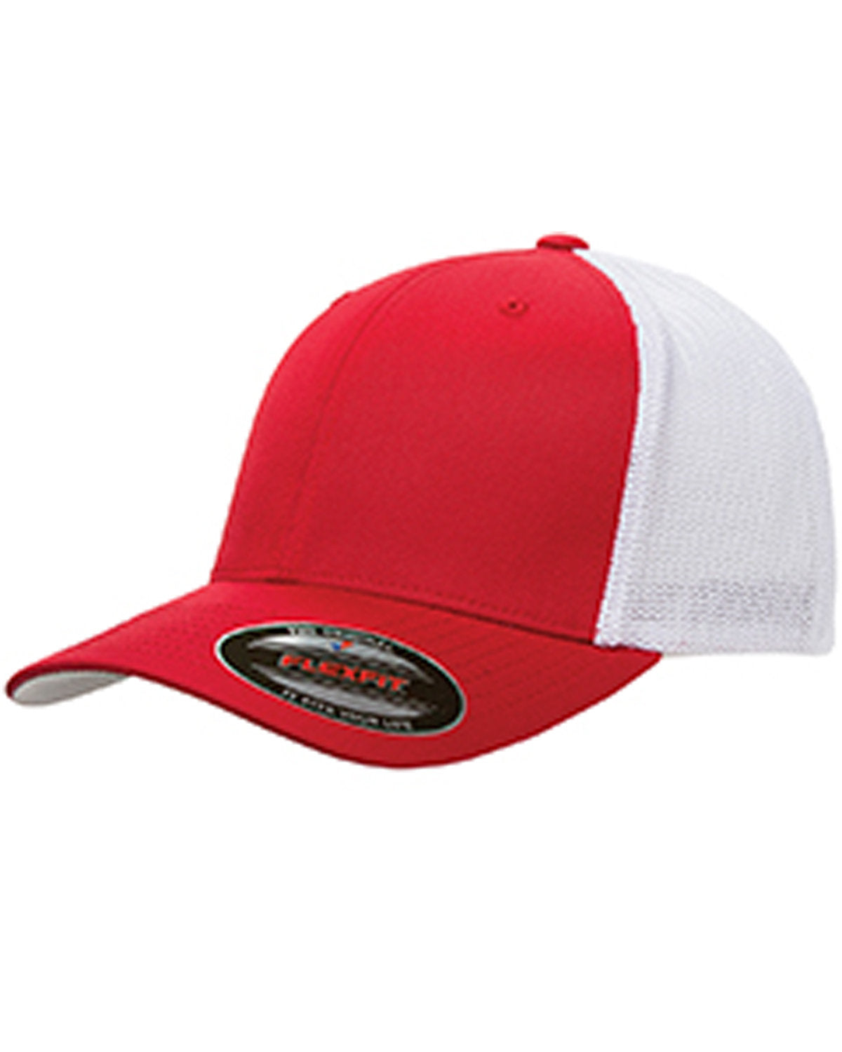 Headwear RED/ WHITE OS Flexfit