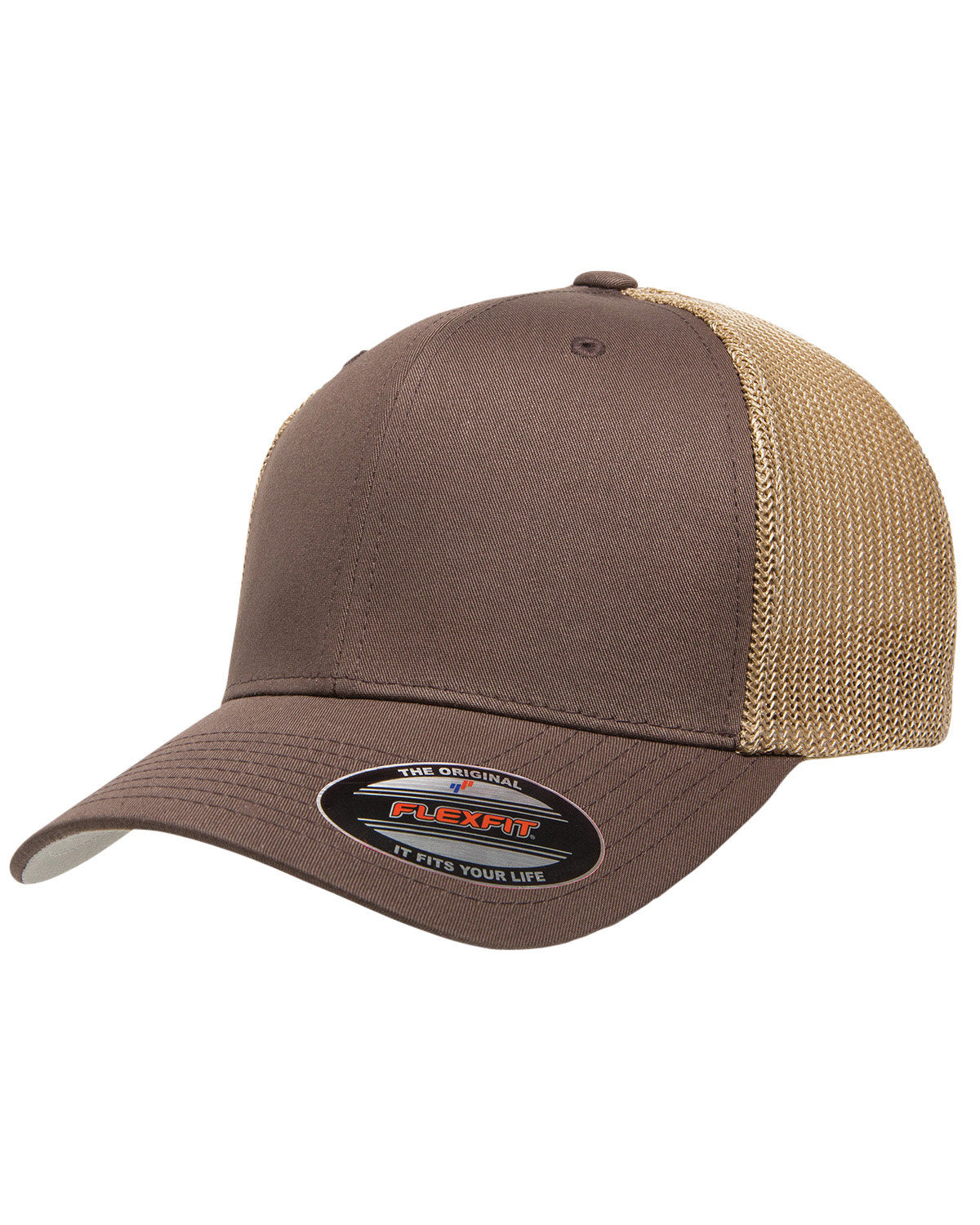 Headwear BROWN/ KHAKI OS Flexfit