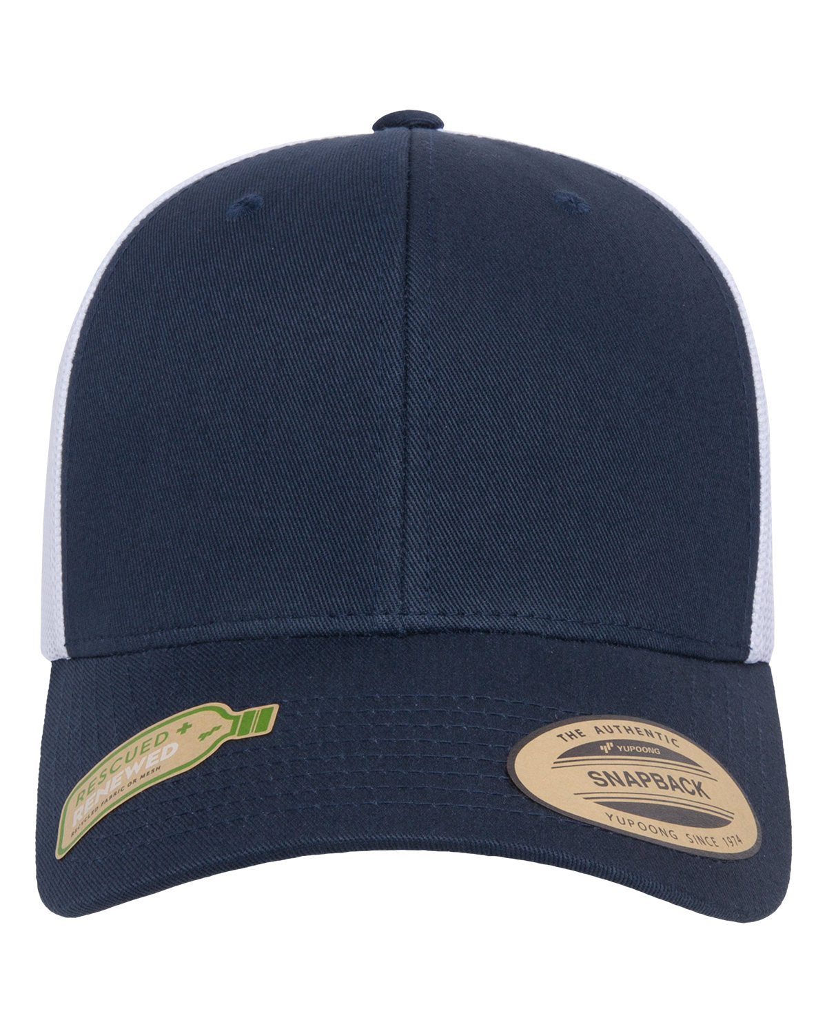 Headwear NAVY/ WHITE OS Yupoong