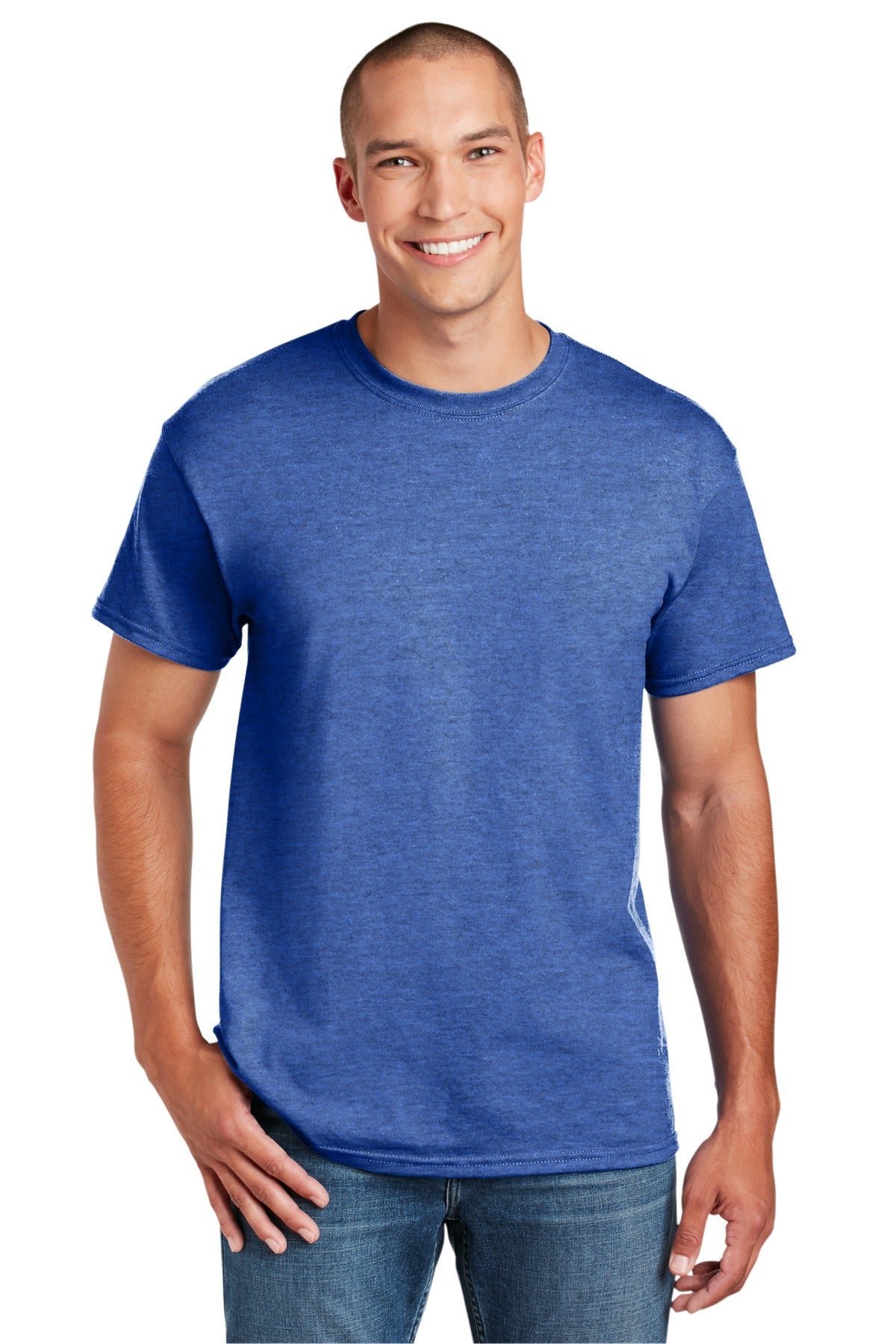 T-Shirts Heather Sport Royal Gildan