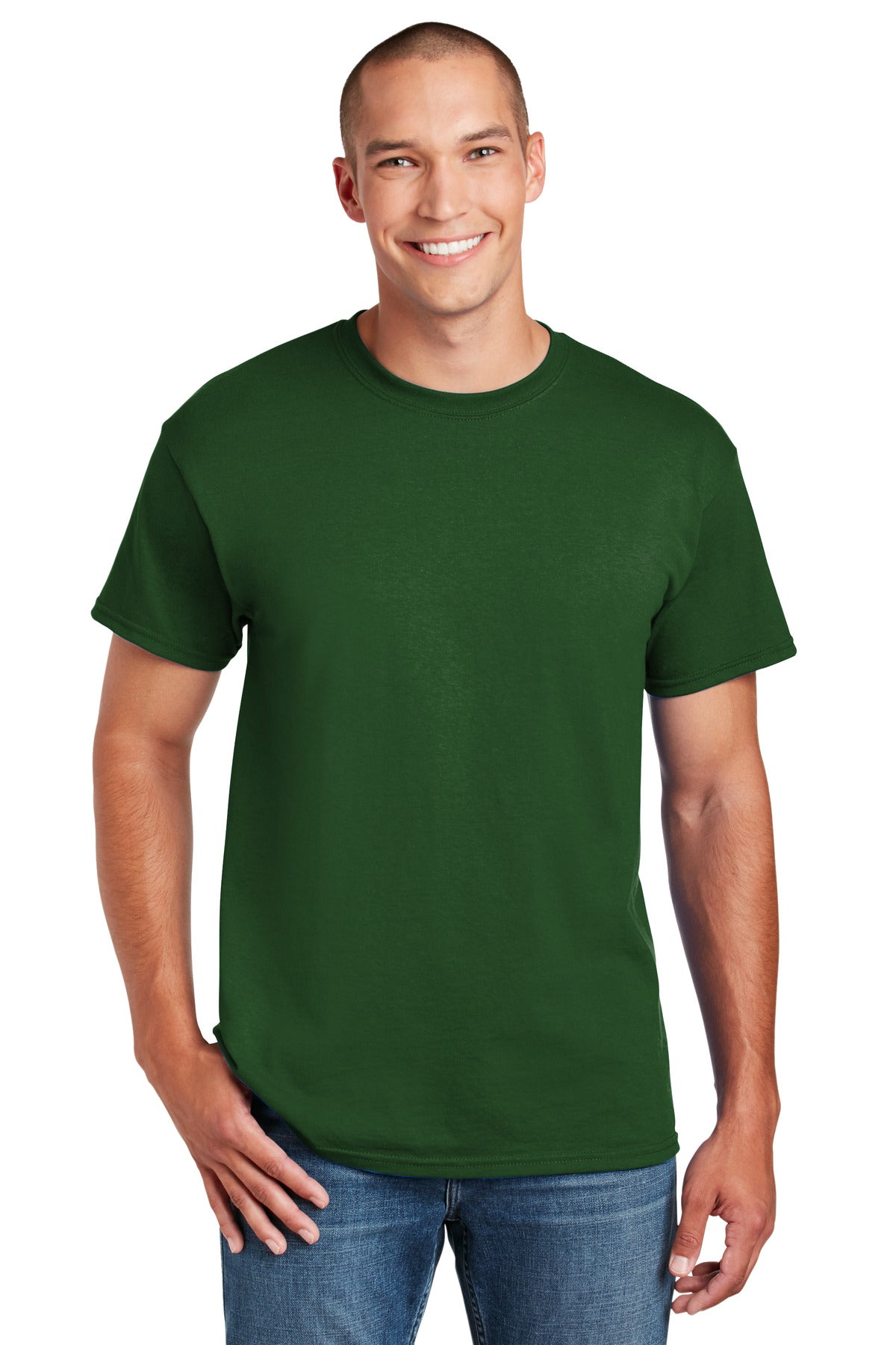 T-Shirts Sport Dark Green Gildan
