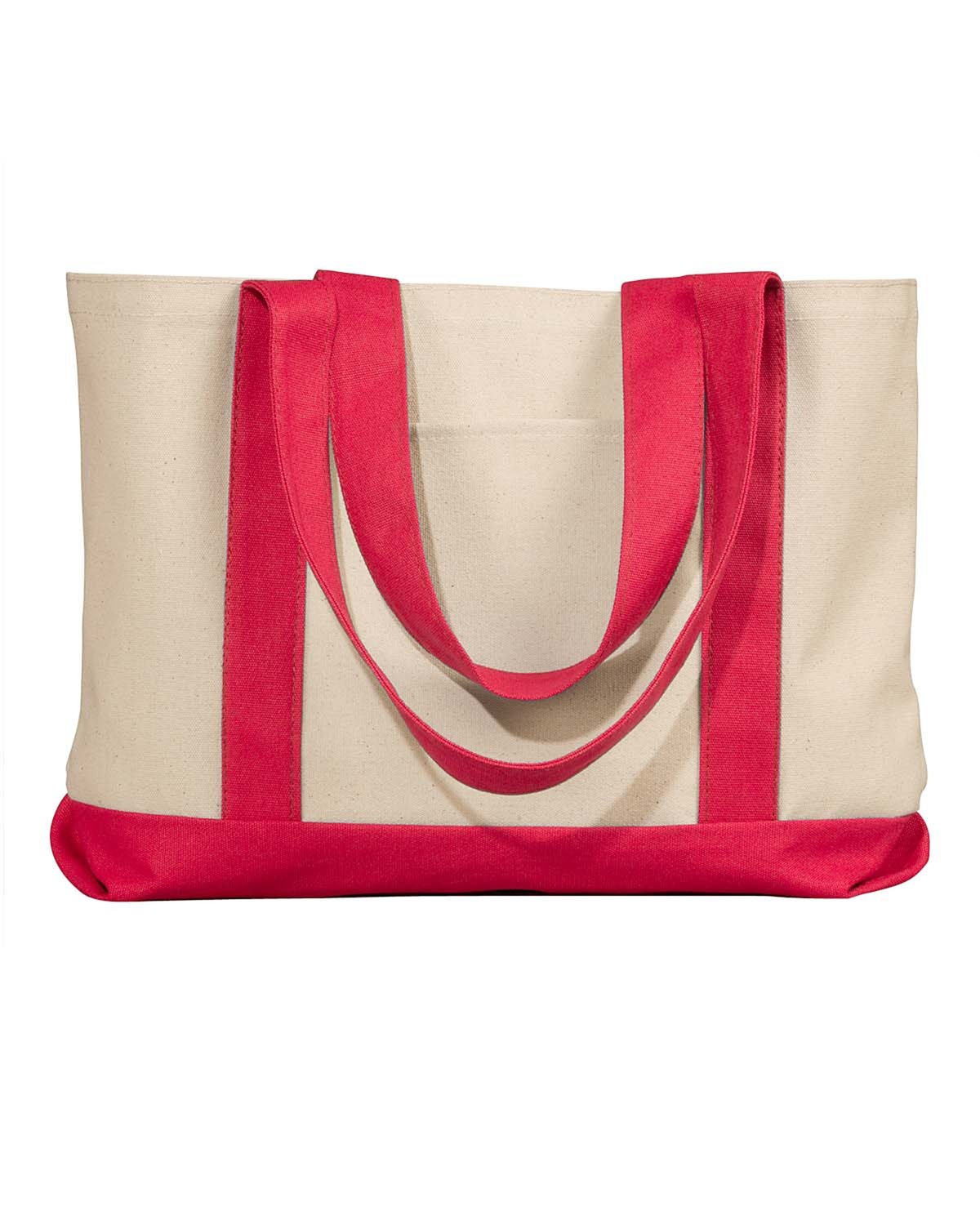 Bags and Accessories NATURAL/ RED OS Liberty Bags