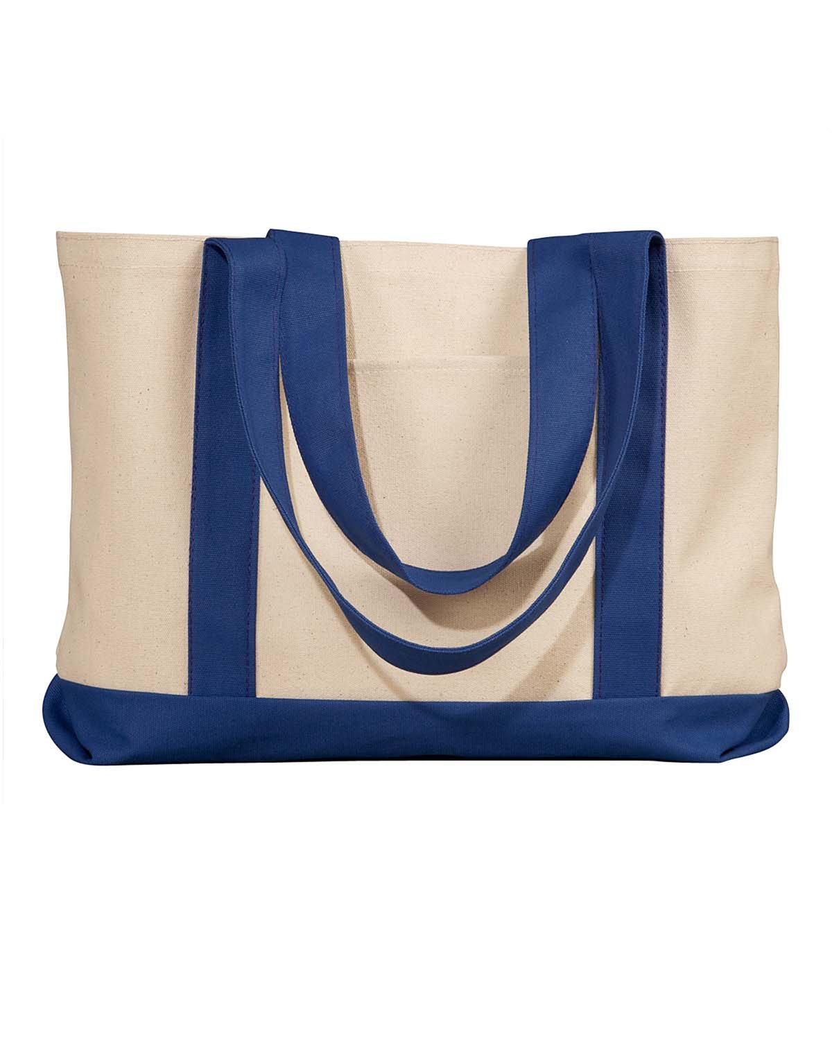 Bags and Accessories NATURAL/ NAVY OS Liberty Bags