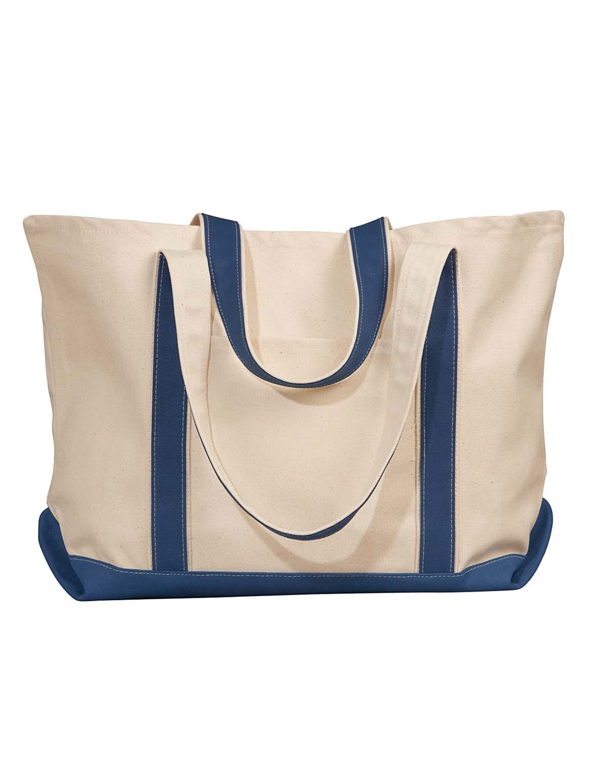 Bags and Accessories NATURAL/ NAVY OS Liberty Bags