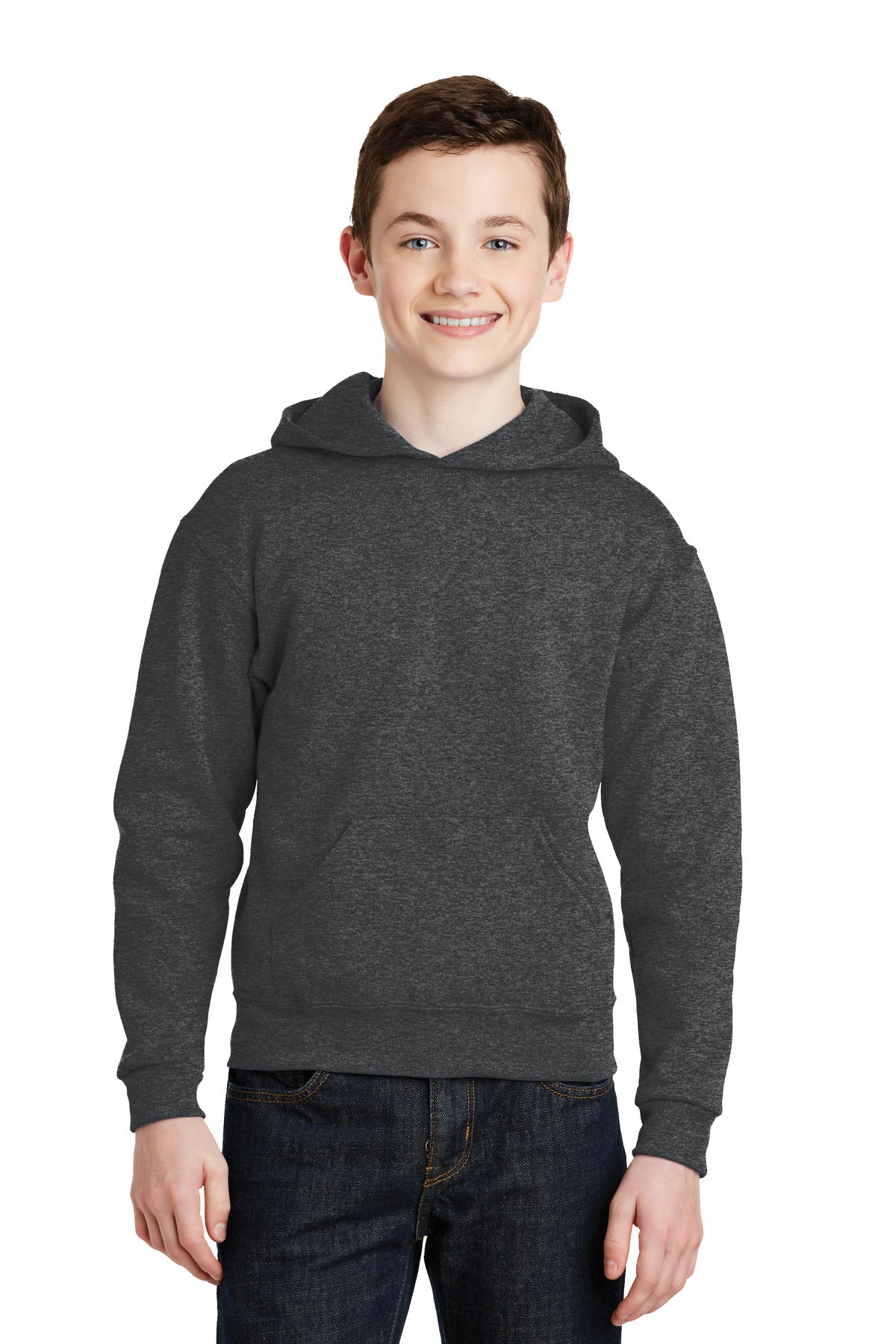 Sweatshirts/Fleece Black Heather Jerzees