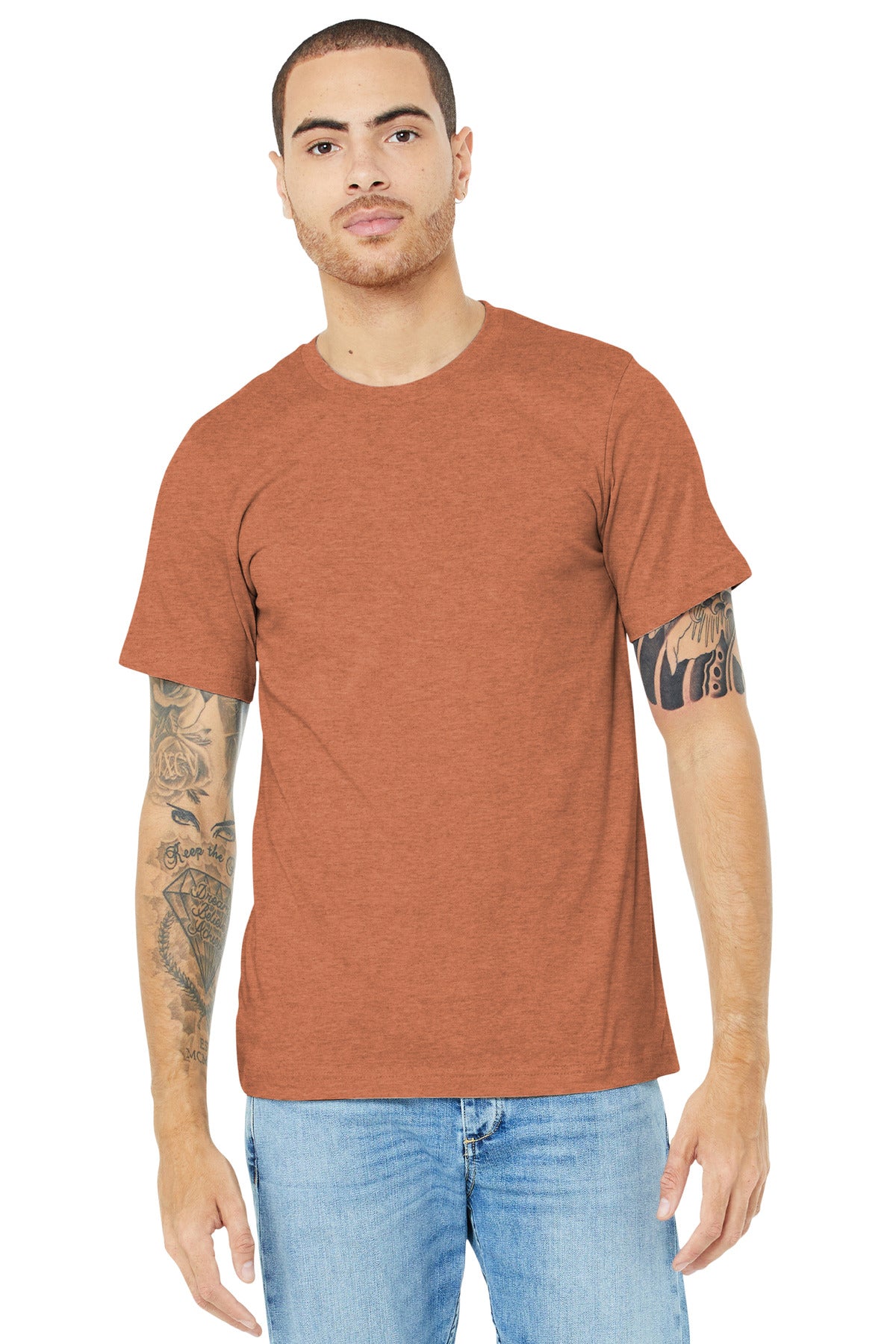 T-Shirts Heather Autumn Bella + Canvas