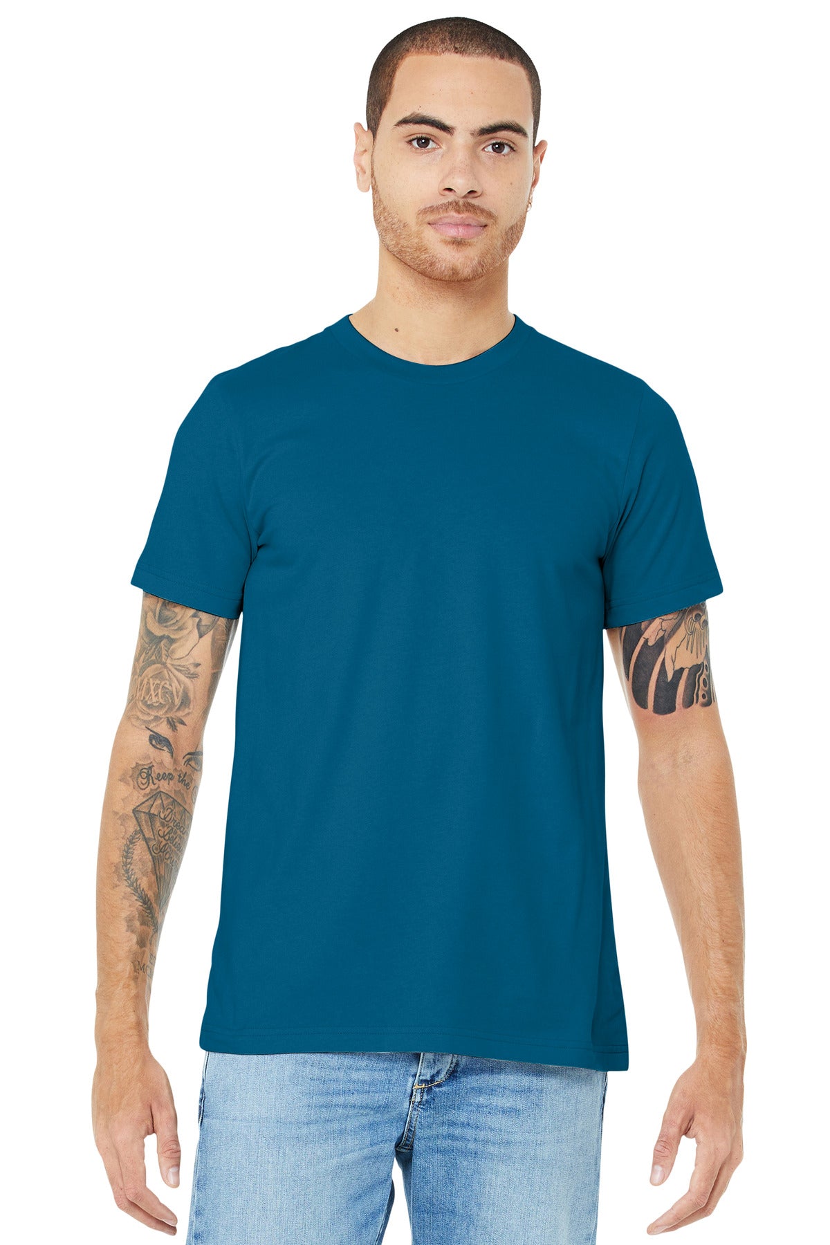 T-Shirts Deep Teal Bella + Canvas