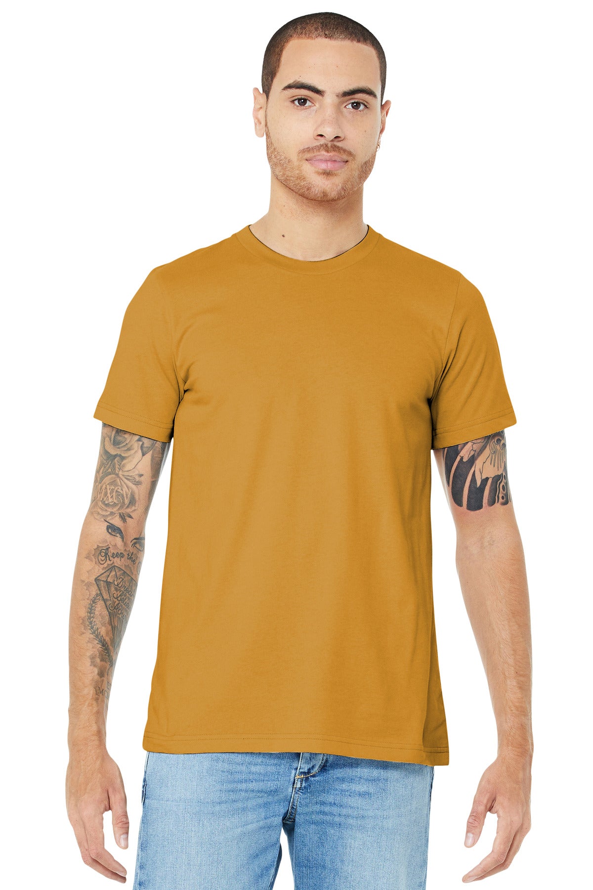 T-Shirts Mustard Bella + Canvas