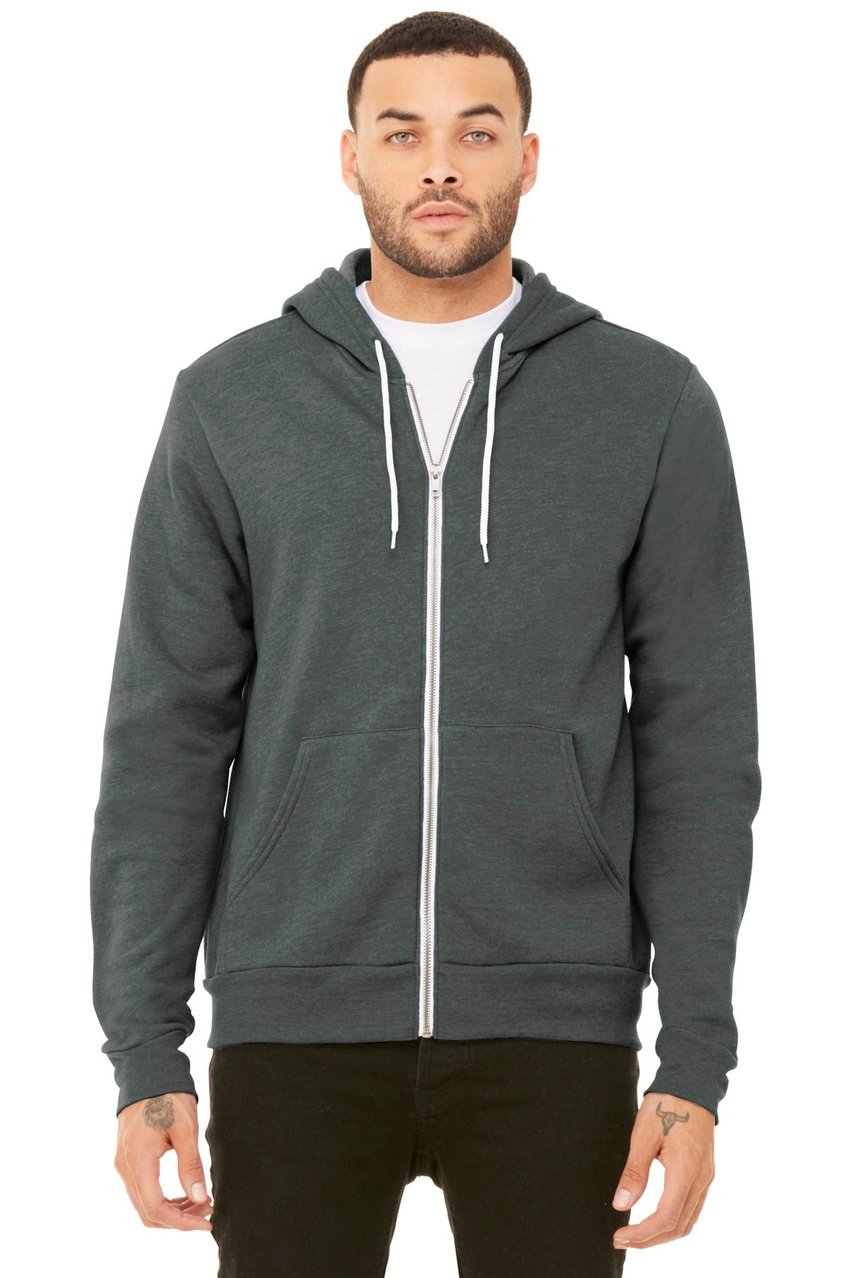 Sweatshirts/Fleece Deep Heather Bella + Canvas
