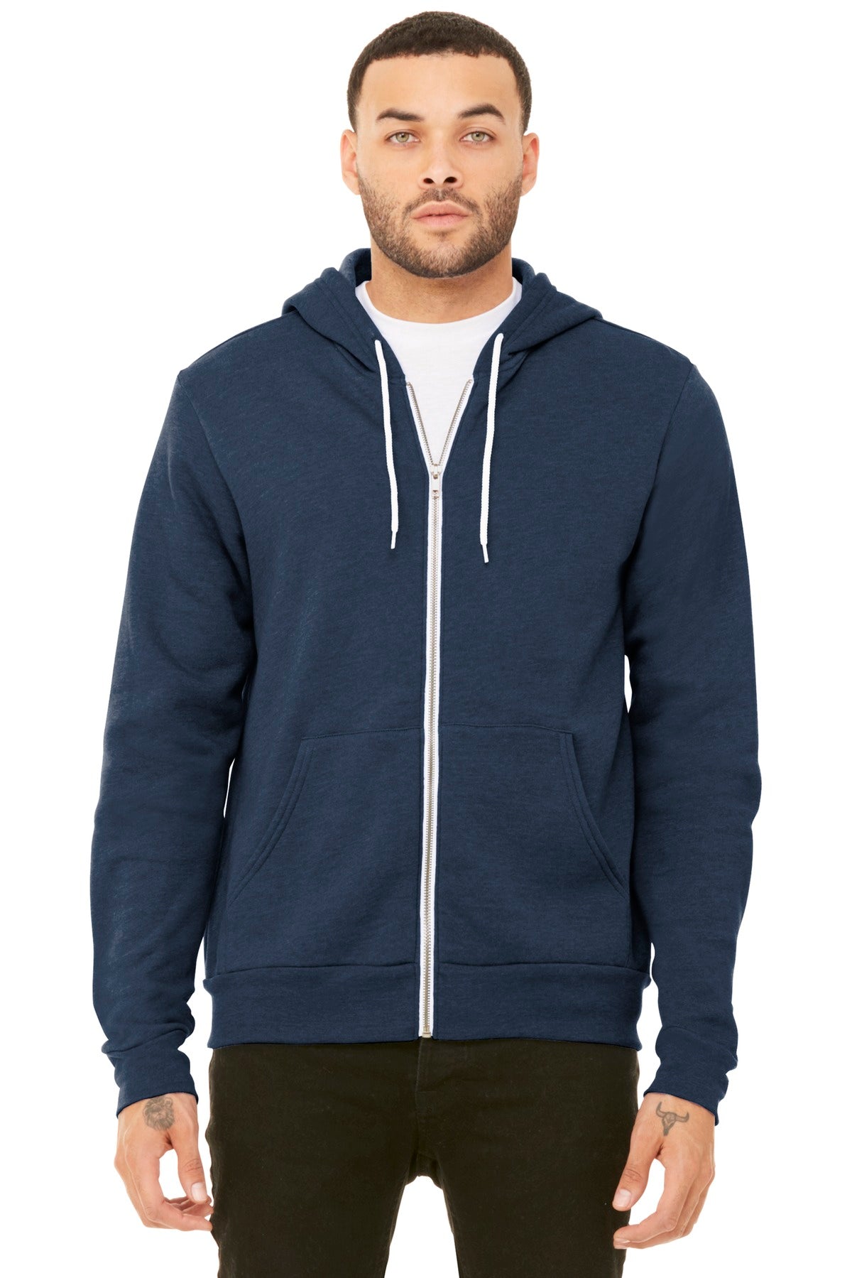 Sweatshirts/Fleece Heather Navy Bella + Canvas