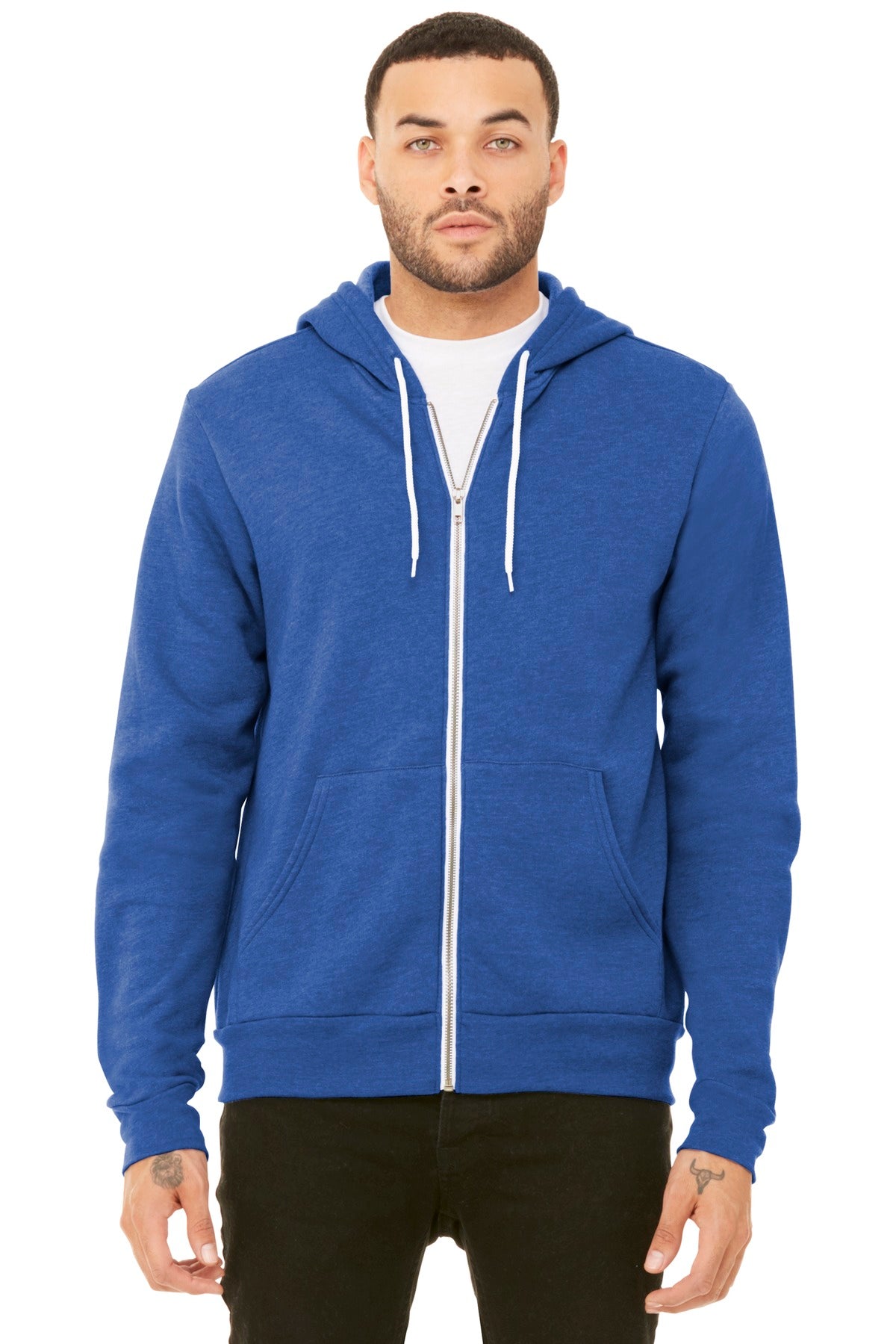 Sweatshirts/Fleece Heather True Royal Bella + Canvas