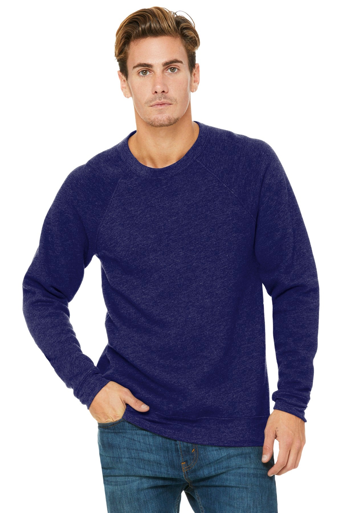 Sweatshirts/Fleece Navy Triblend Bella + Canvas