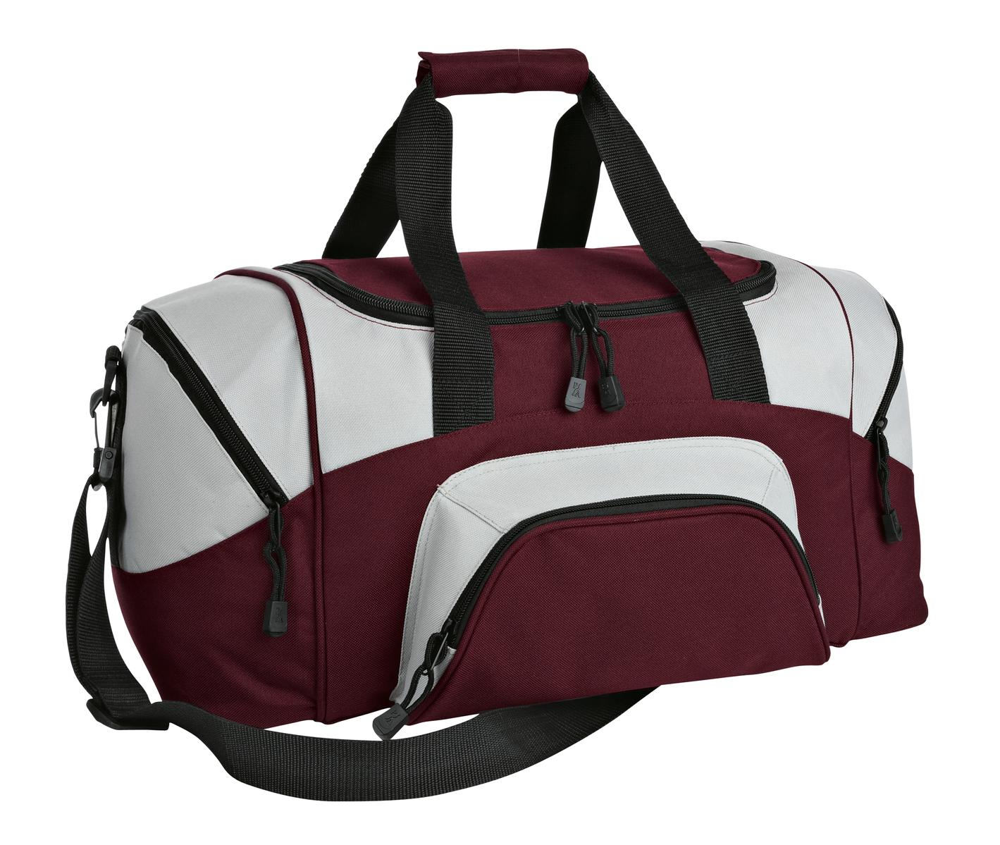 Bags Maroon/ Grey OSFA Port Authority