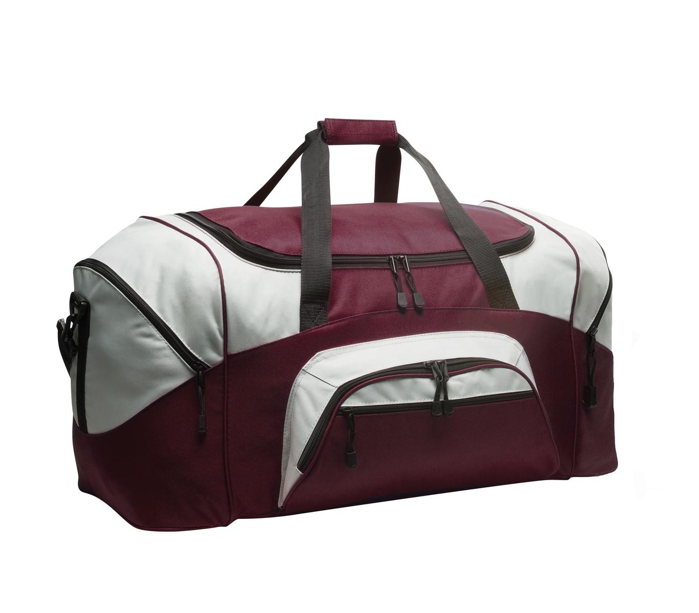 Bags Maroon/ Grey OSFA Port Authority