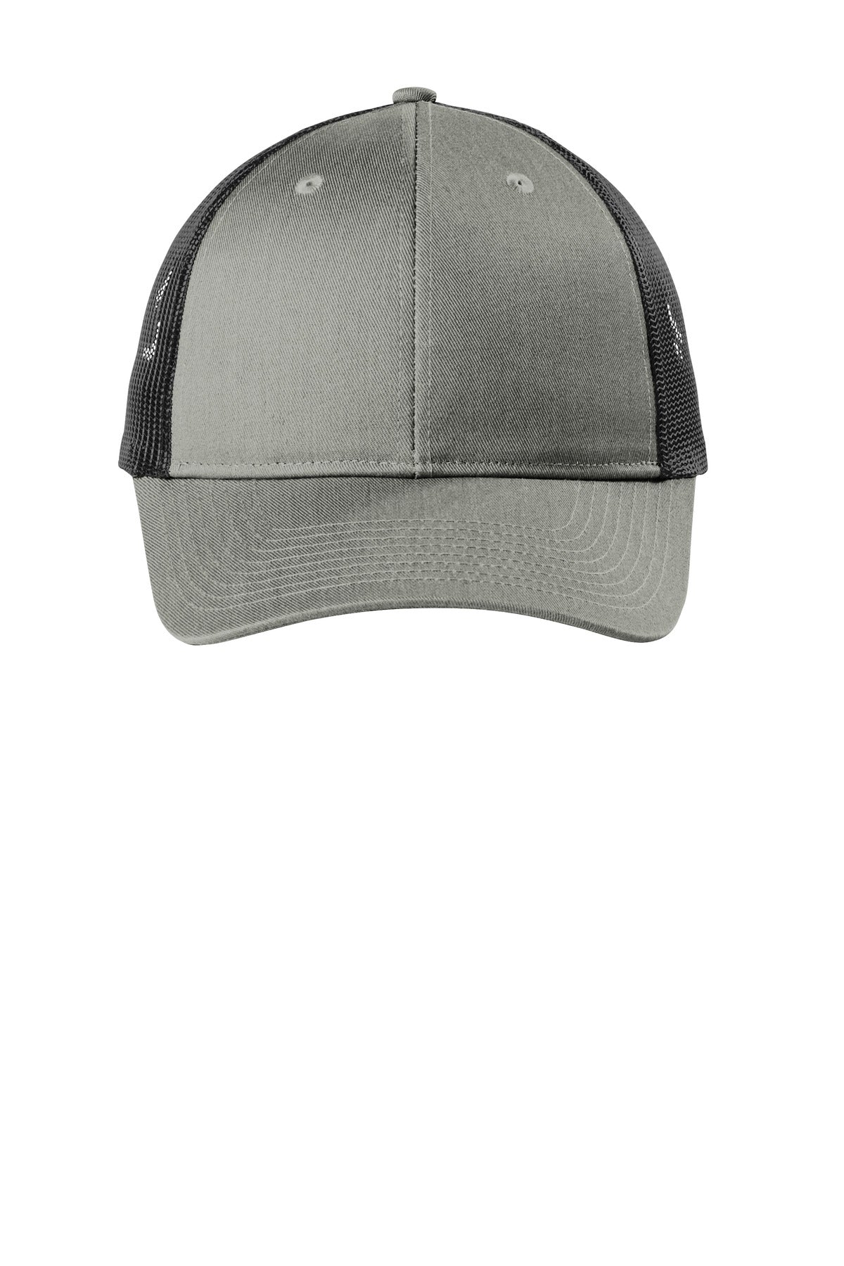 Caps Heather Grey/ Black OSFA Port Authority