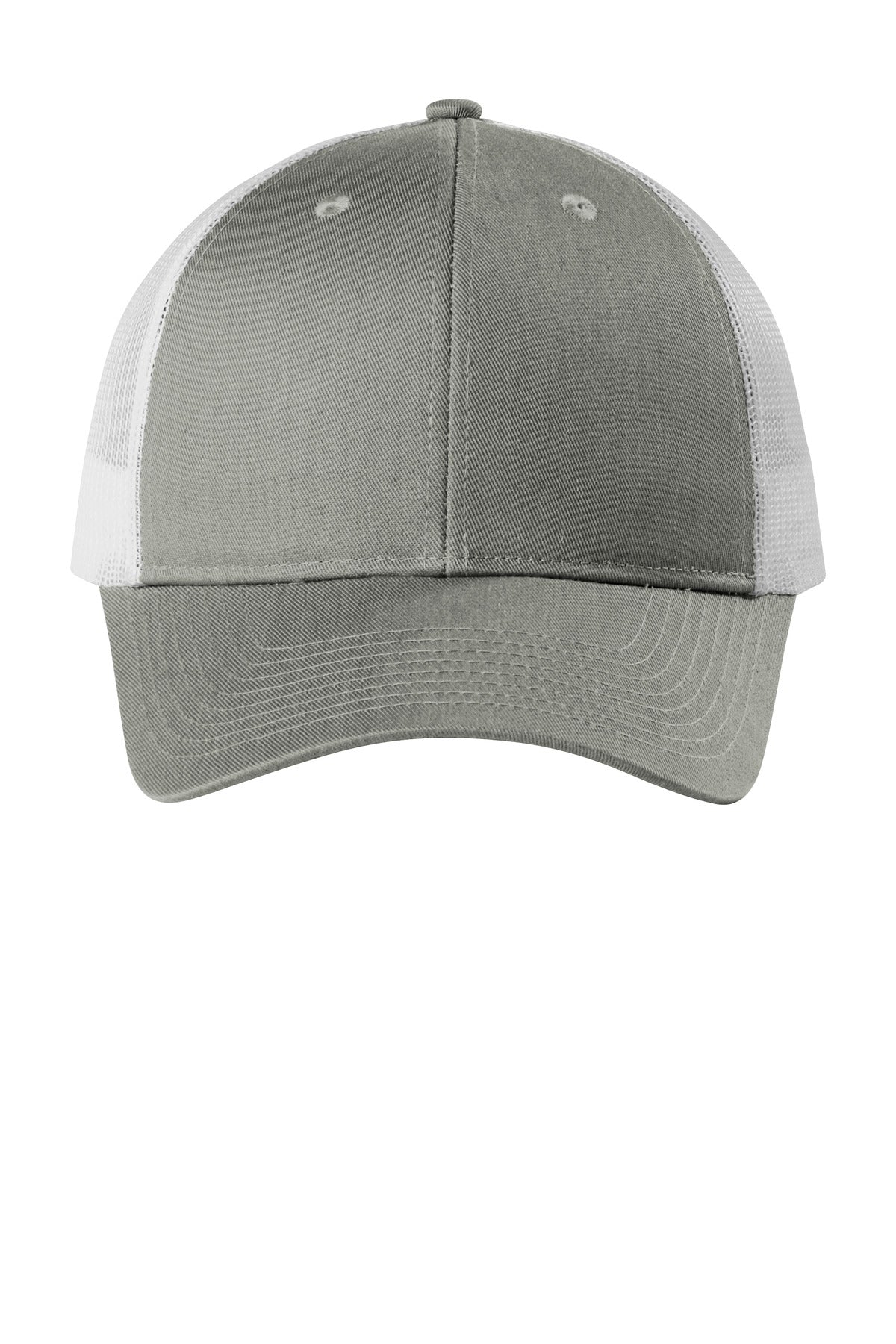 Caps Heather Grey/ White OSFA Port Authority