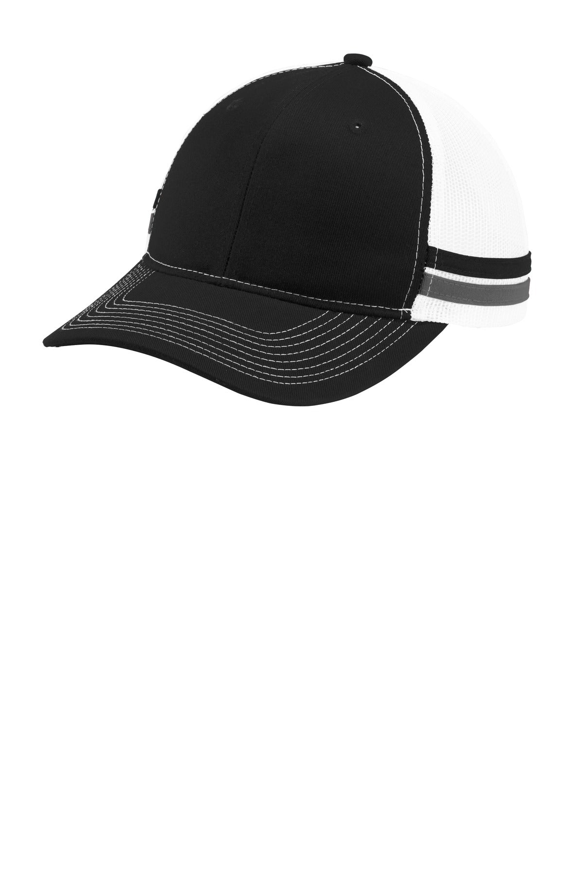 Caps Black/ Grey Steel/ White OSFA Port Authority