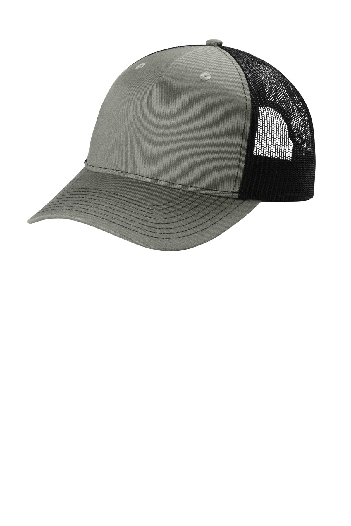 Caps Heather Grey/ Black OSFA Port Authority