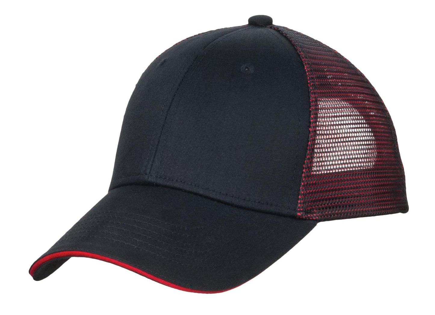 Caps Black/ Red OSFA Port Authority